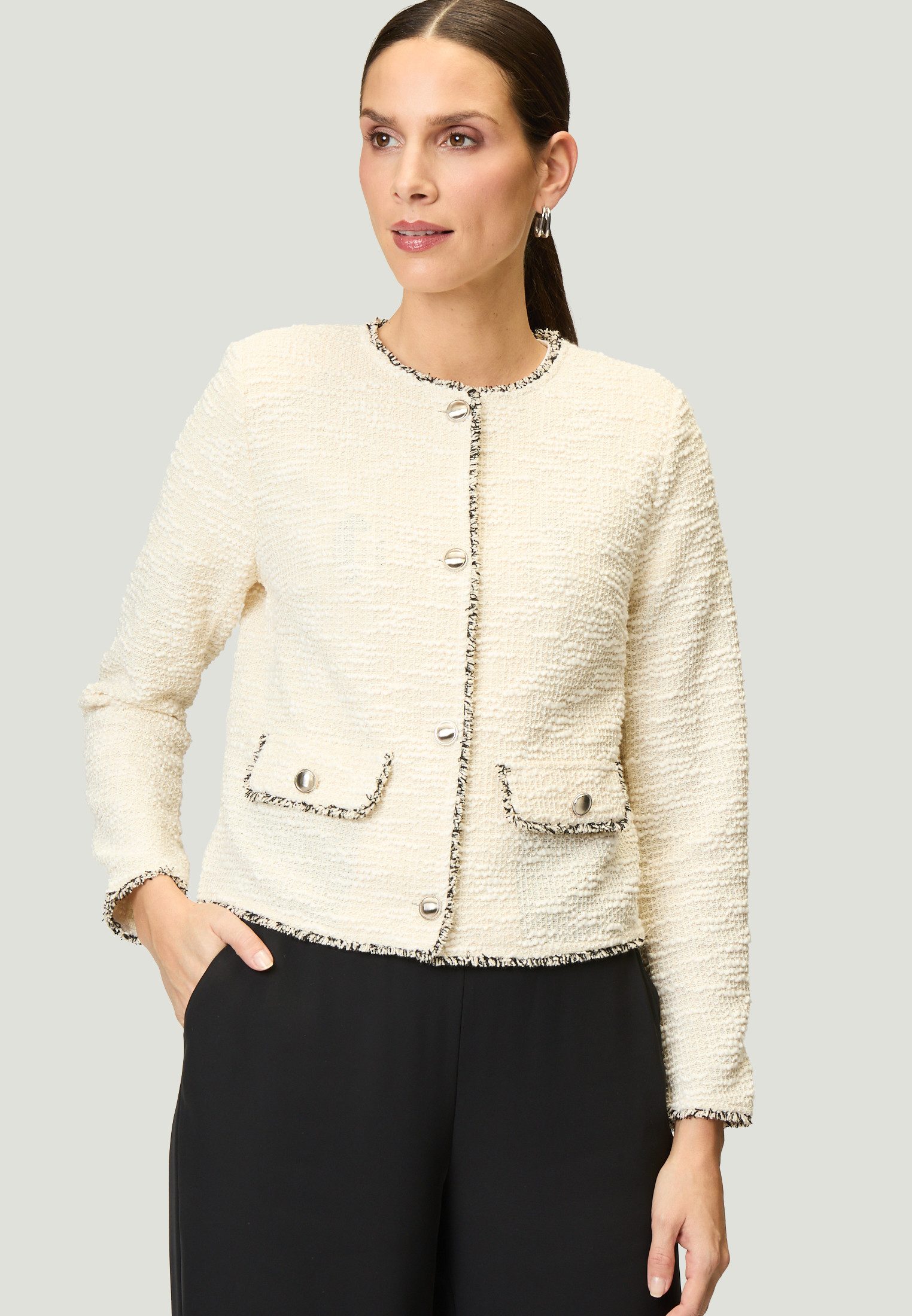 zero Clothing GmbH & Co KG Blusenblazer zero Blazer günstig online kaufen