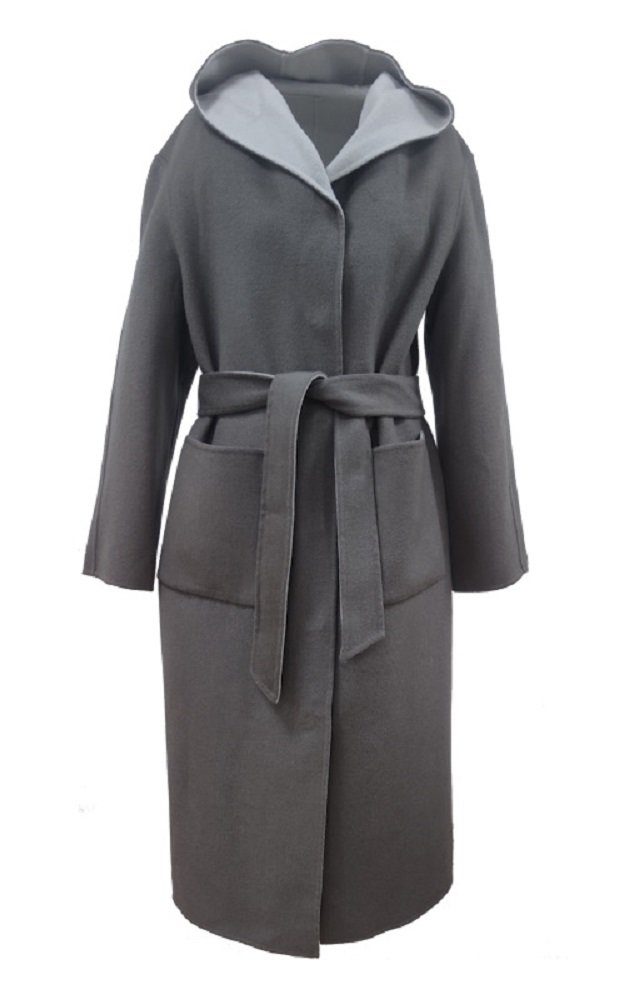 OAKWOOD Wollmantel Rimini Wendemantel mit Kapuze günstig online kaufen