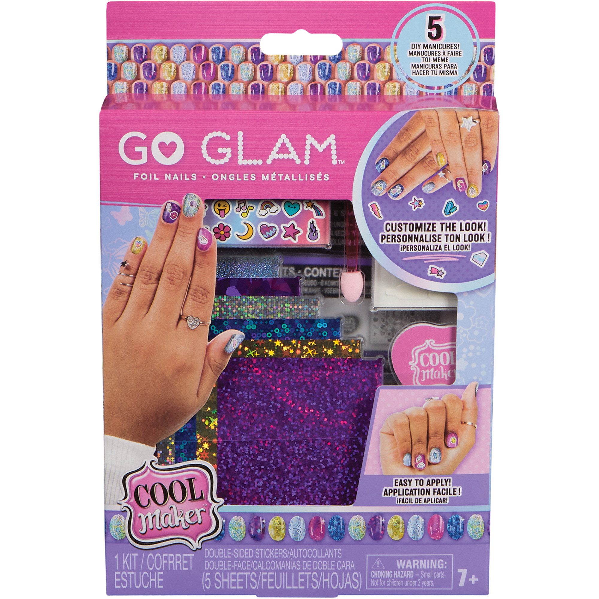 Cool Maker Kreativset Spin Master Cool Maker Go Glam Foliennägel