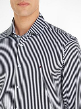 Tommy Hilfiger Langarmhemd CL KNITTED STRIPE SF SHIRT