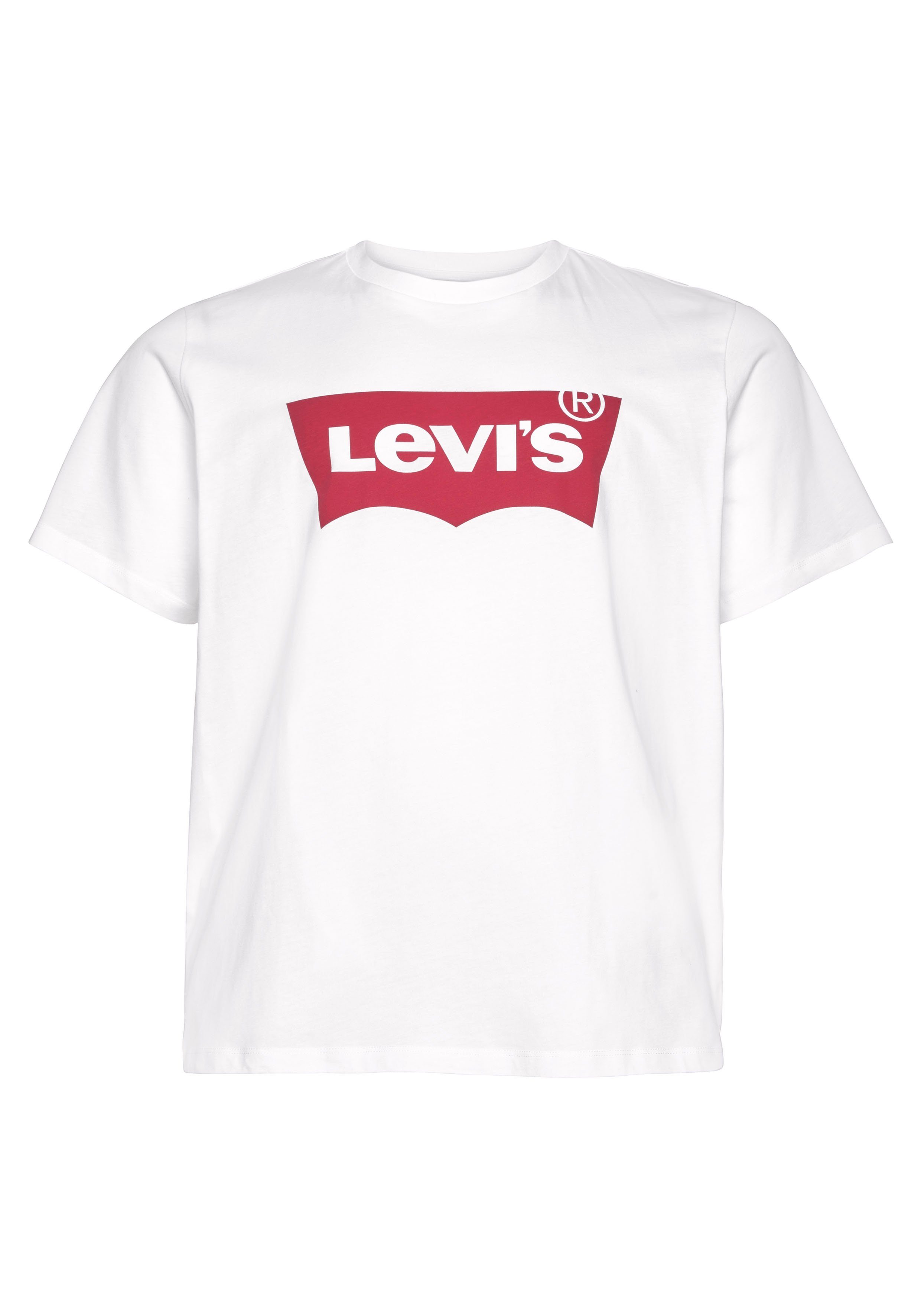 Levi's® B&T mit TEE Logofrontprint GRAPHIC weiß Plus BIG T-Shirt LE
