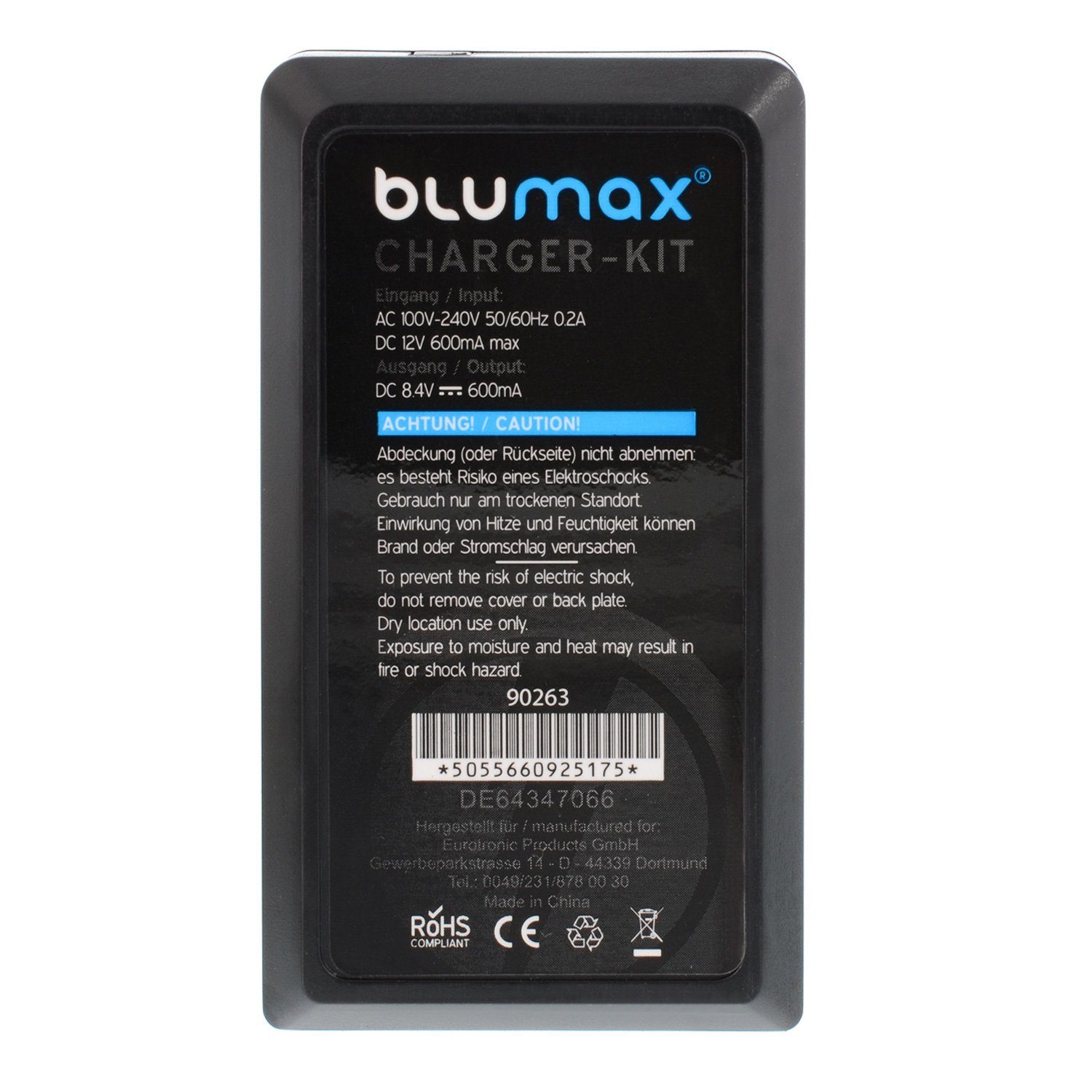 Blumax Set mit Lader für Sony 9S mAh Kamera-Akku 9 A9 Alpha 7C NP-FZ100 2400 A7 II