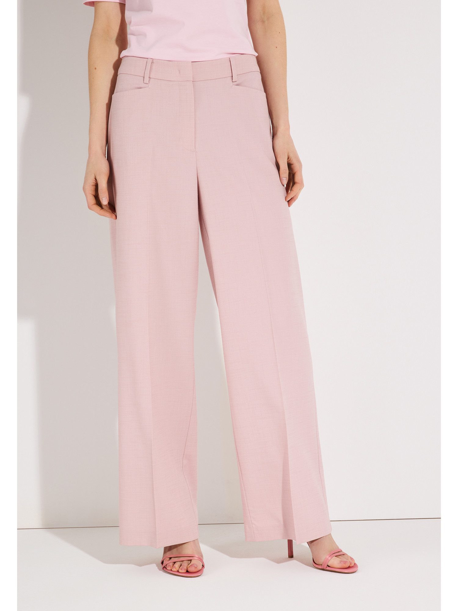 MORE&MORE Anzughose weite, moderne Businesshose