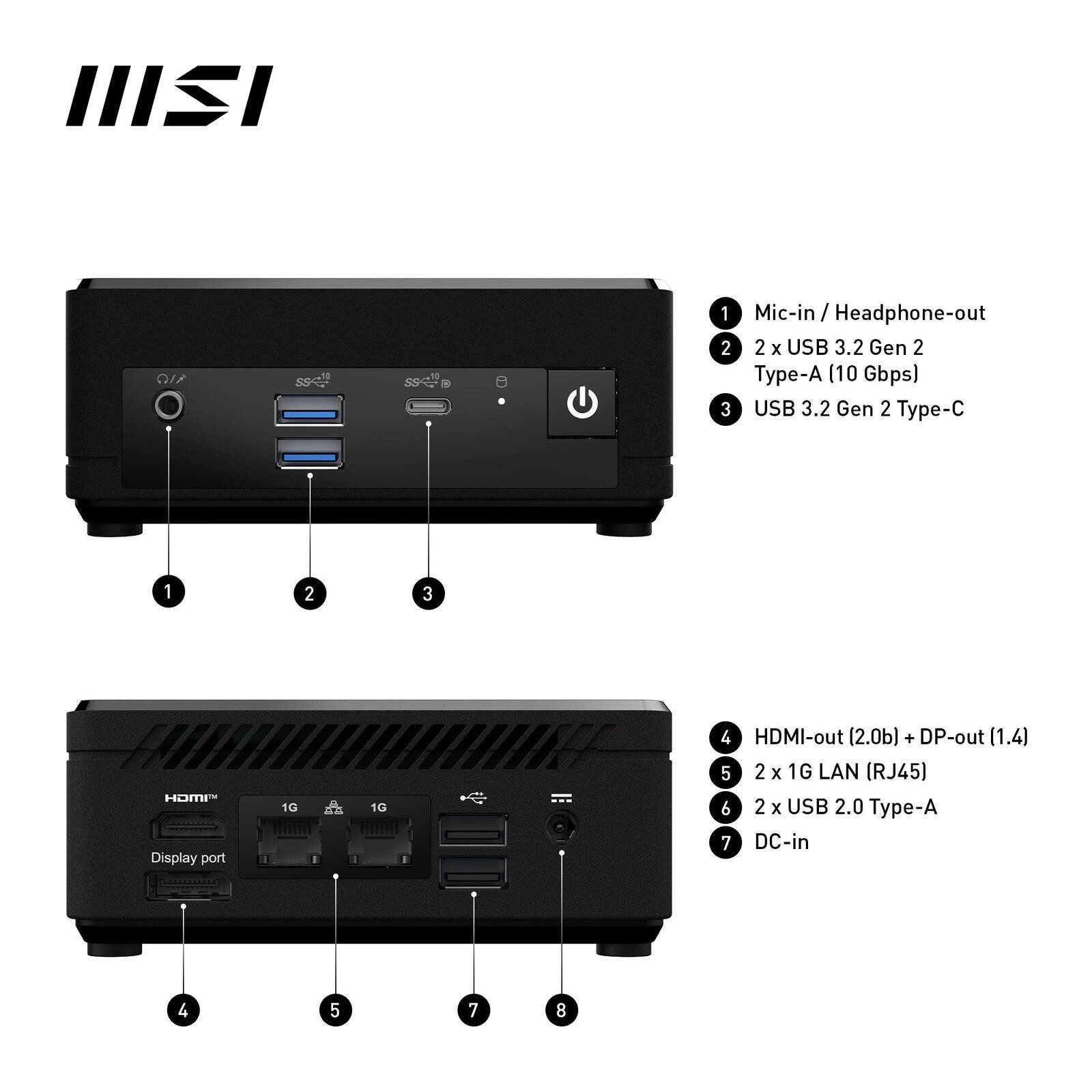 MSI MSI Cubi N ADL Mini-PC Mini-PC