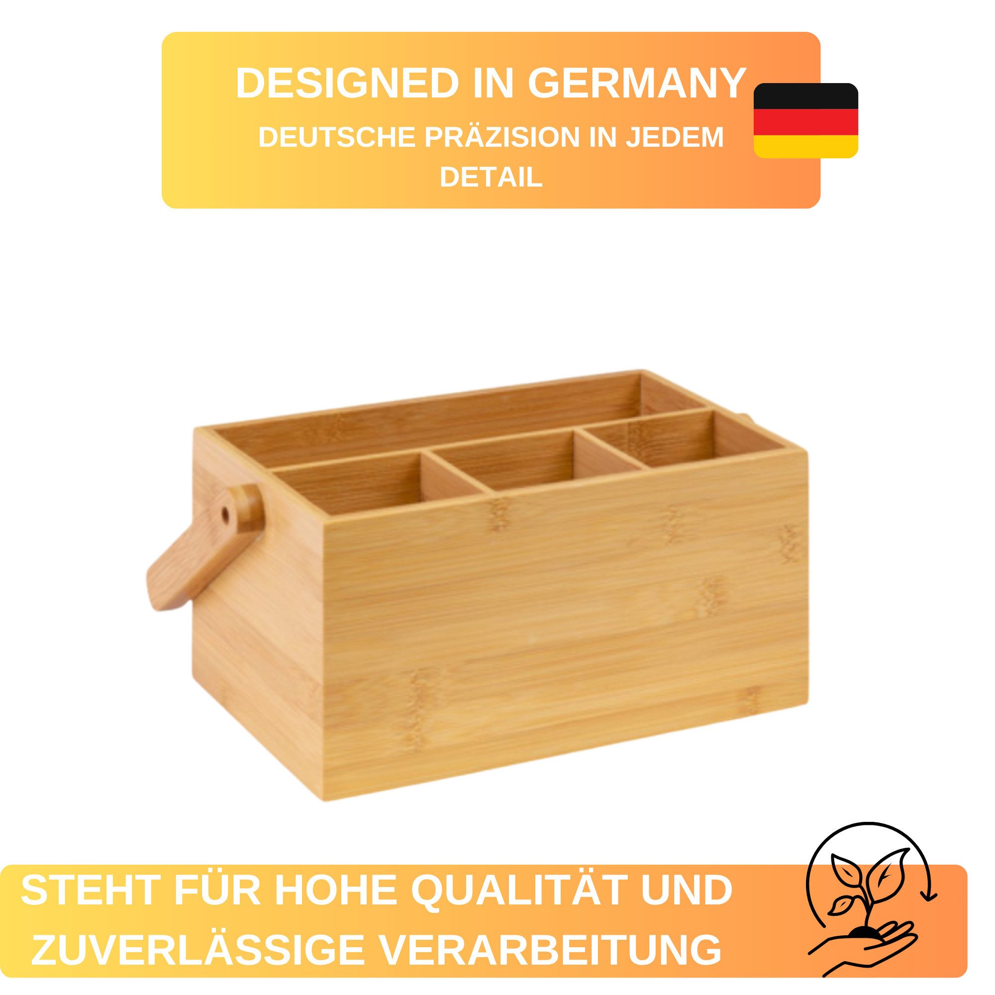 Thiru Besteckhalter - Utensilienhalter - Bambus günstig online kaufen