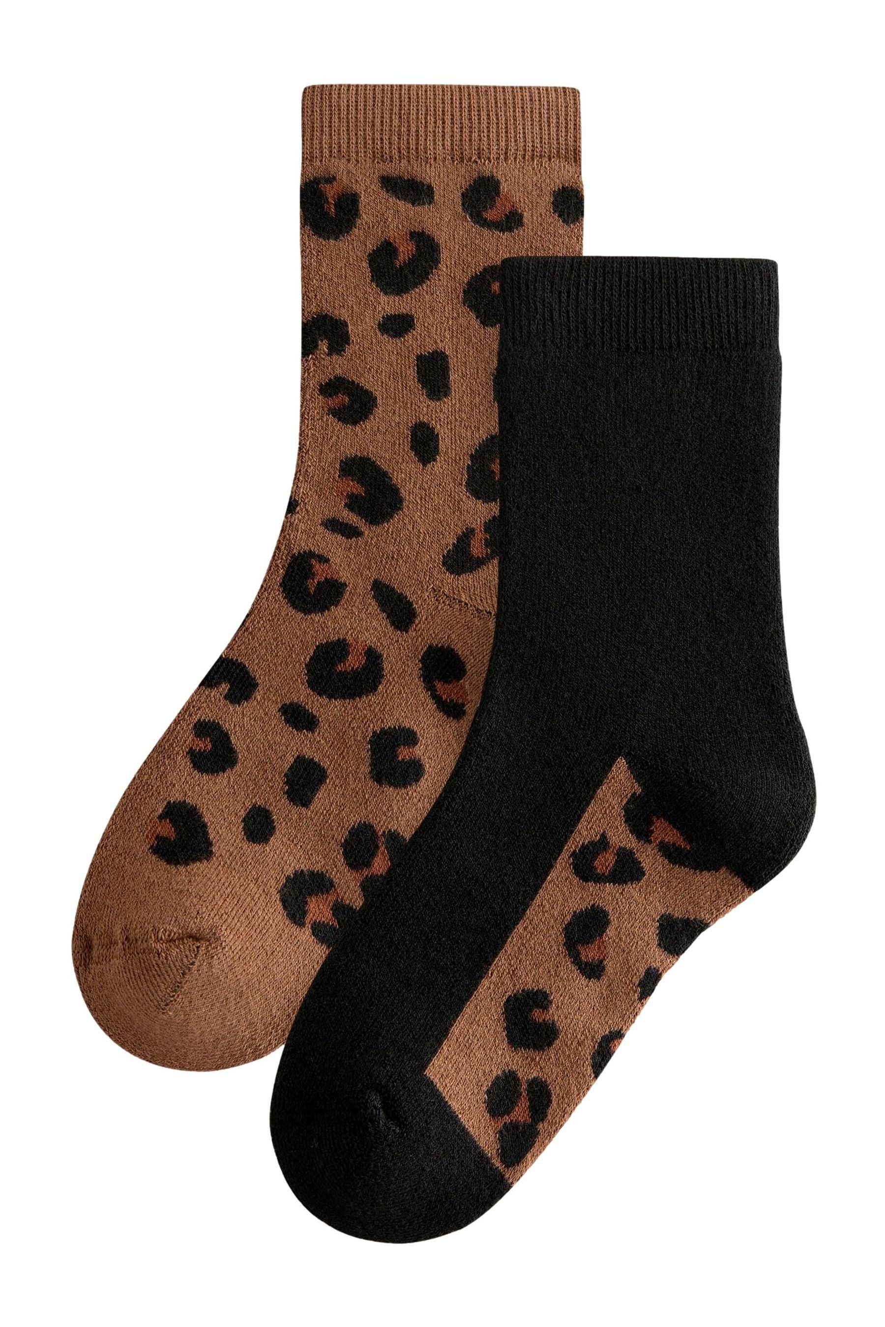 Next Kurzsocken Gemusterte Thermo-Stiefelsocken im 2er-Pack günstig online kaufen