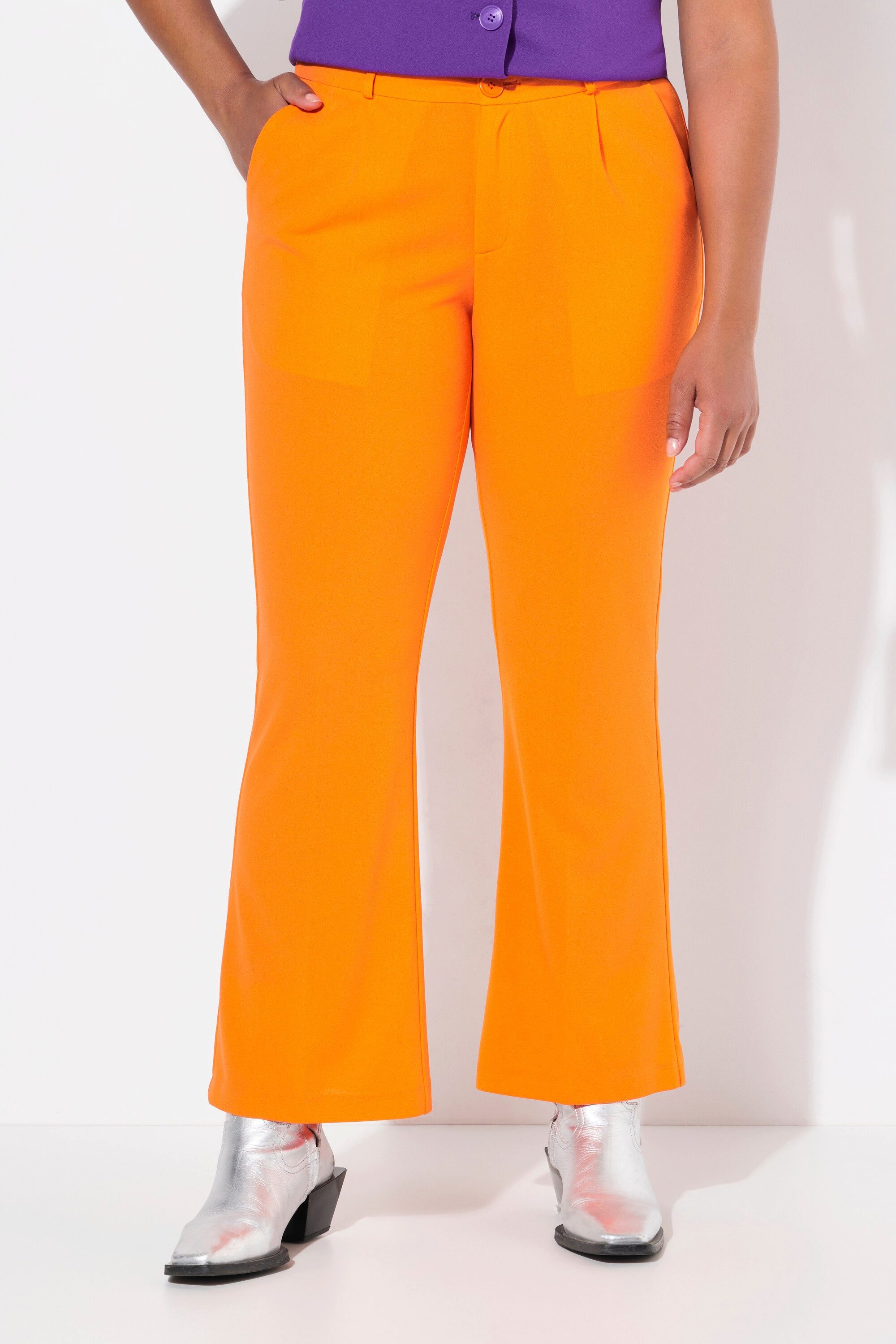 Angel of Style Funktionshose Hose gerades Bein Knopfverschluss günstig online kaufen