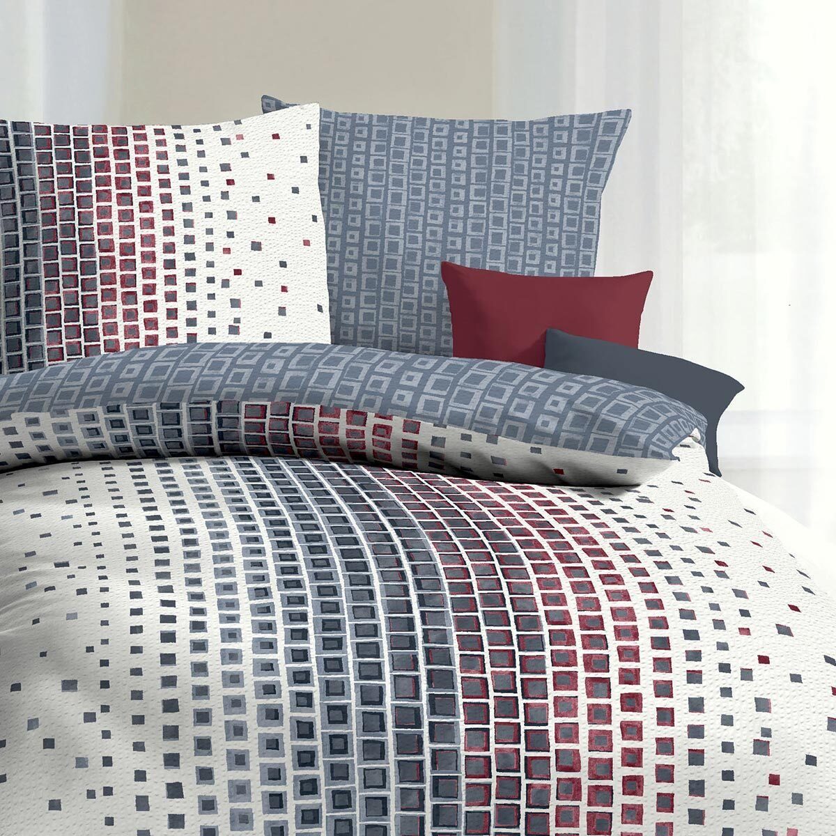 TRAUMSCHLAF Bettwäsche, Seersucker, 2 teilig günstig online kaufen