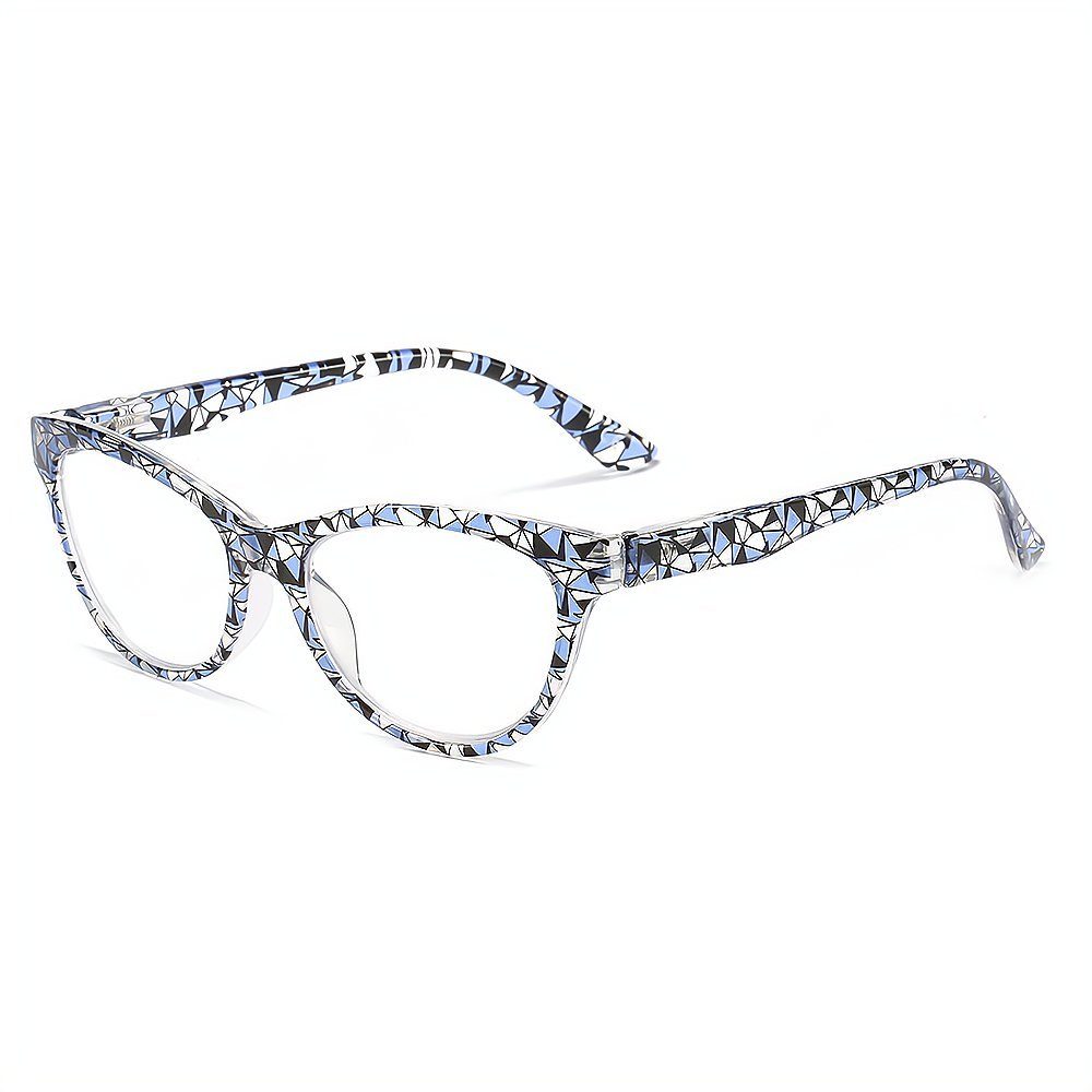 PACIEA Lesebrille Cat Eye Blaulichtfilter Computerbrille Ultraleicht Damen Herren Unisex schwarz | Brillen