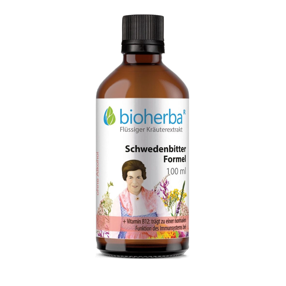 BIOHERBA R Schwedenbitter Formel Tropfen Tinktur 100 ml Для домработницы