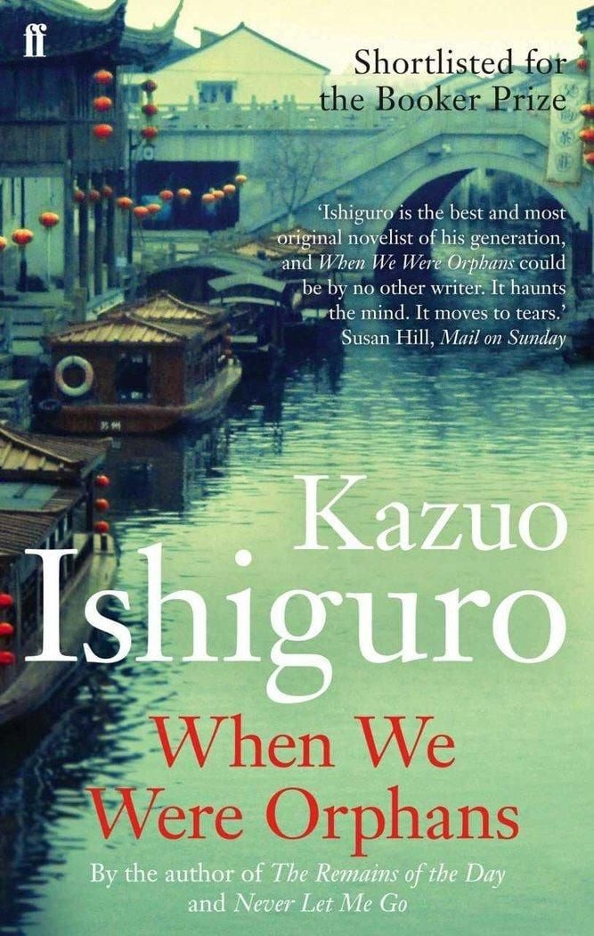 When We Were Orphans / Kazuo Ishiguro, Shortlisted for the Booker Prize, Booker Prize