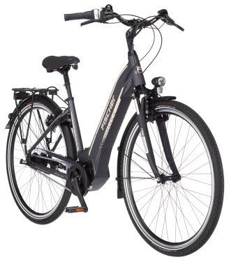 FISCHER Fahrrad E-Bike Cityrad CITA 5.0i 504, 7 Gang, Nabenschaltung, Mittelmotor, 504 Wh, Pedelec, Elektrofahrrad für Damen u. Herren
