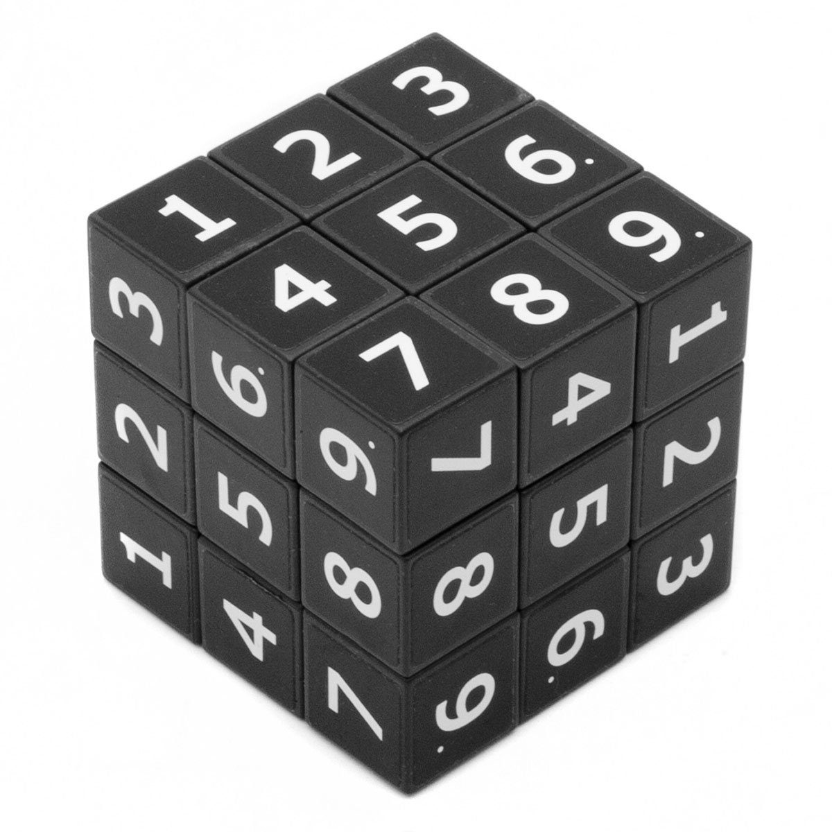 Goods+Gadgets Spiel GOODS+GADGETS Sudoku-Würfel-Puzzlespiel–Knobelspiel & Logikrätsel Cube, Sudoku Würfel, Sudokowürfel 55mm