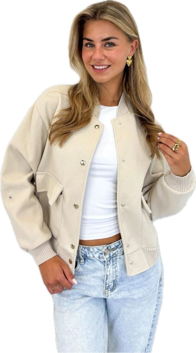 Worldclassca Bomberjacke Worldclassca Bomberjacke Trench Jacke Übergangsjacke College Blouson
