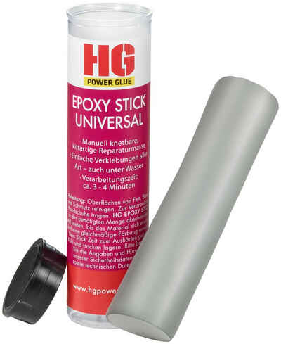 HG Klebstoff »PowerGlue«, (1-tlg), Epoxy-Stick, 56 g