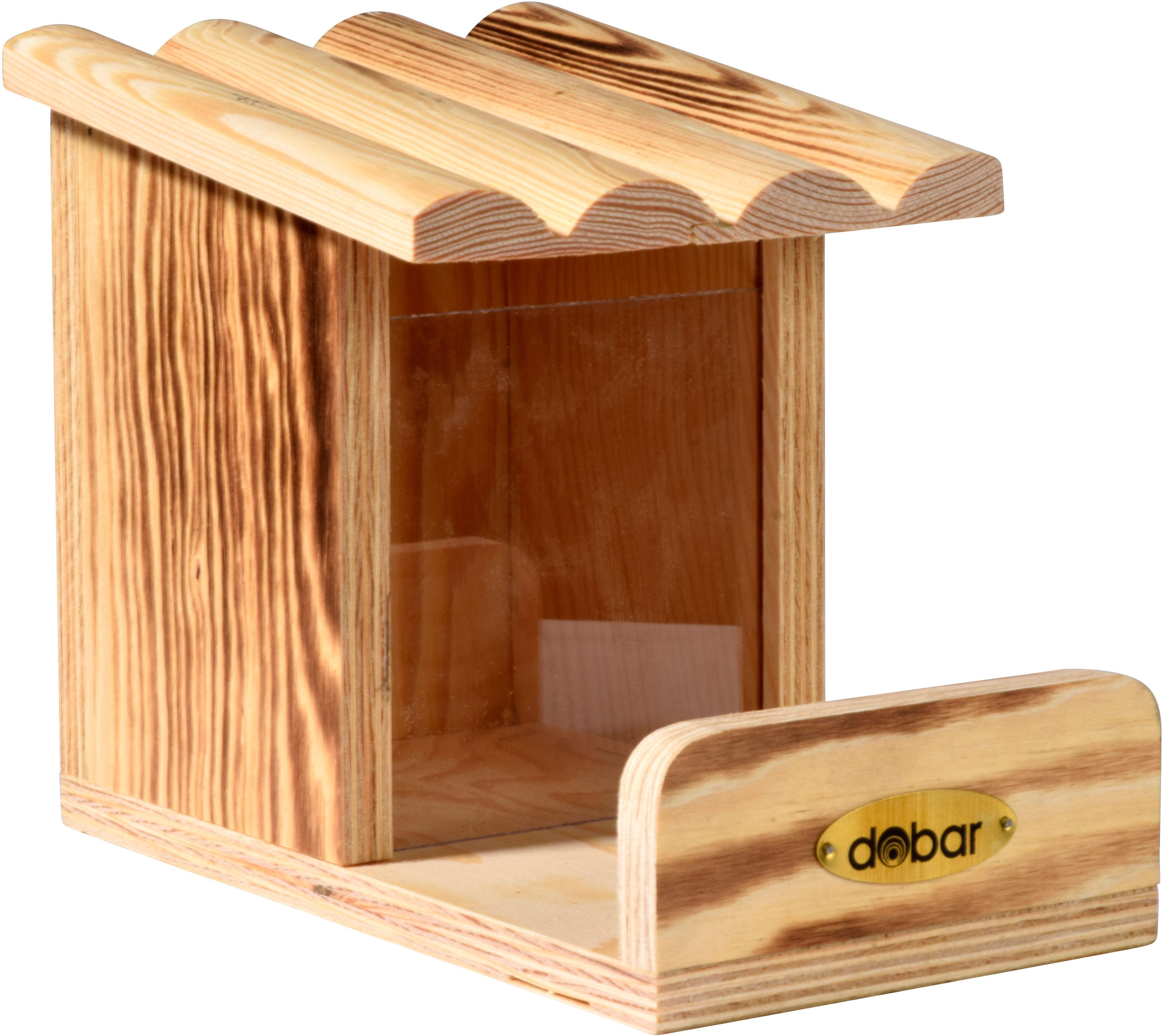 dobar Kleintierstall Eichhörnchen-Futterstation, geflammt