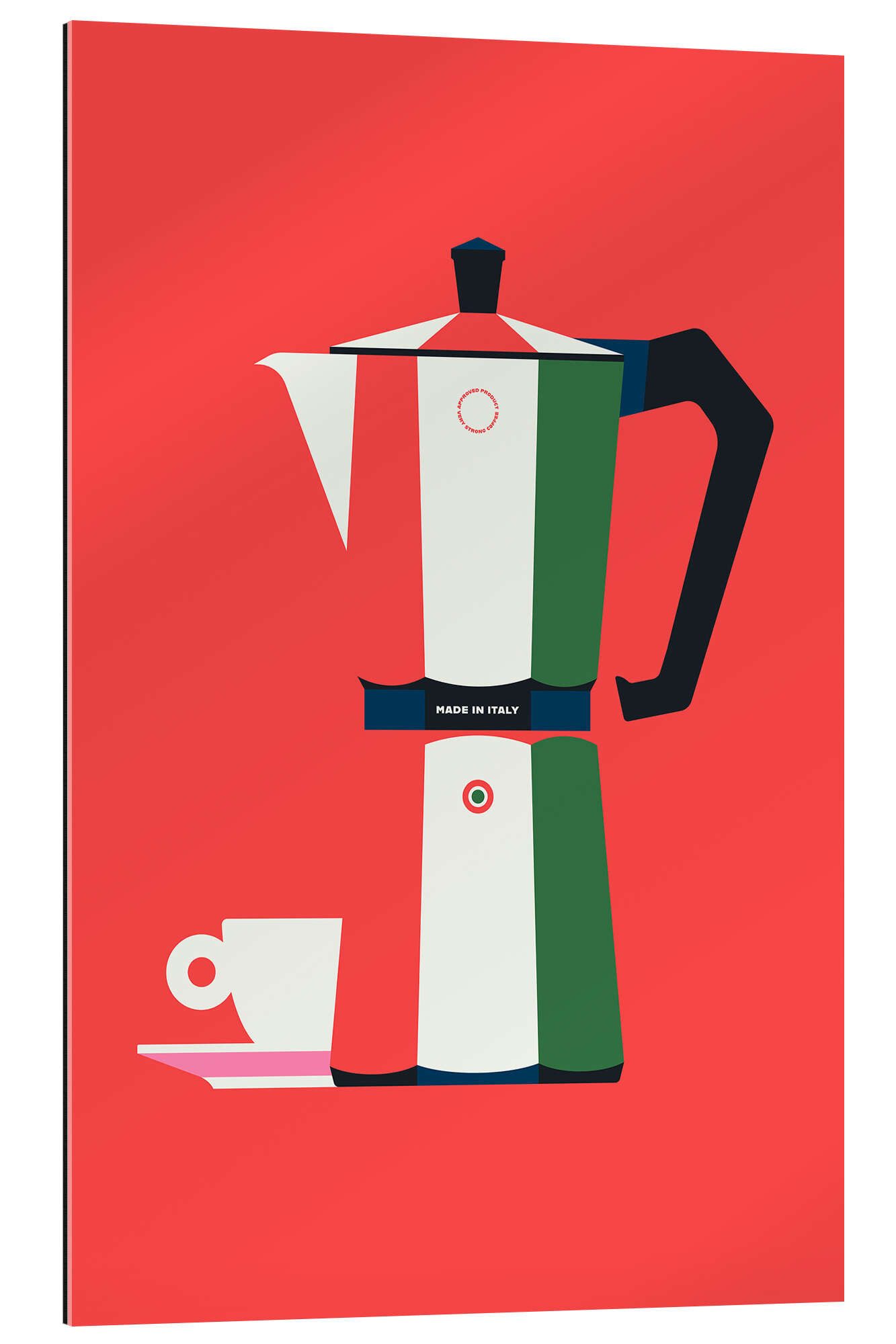 Posterlounge XXL-Wandbild Bo Lundberg, Italian Coffee, Küche Lounge Digitale Kunst