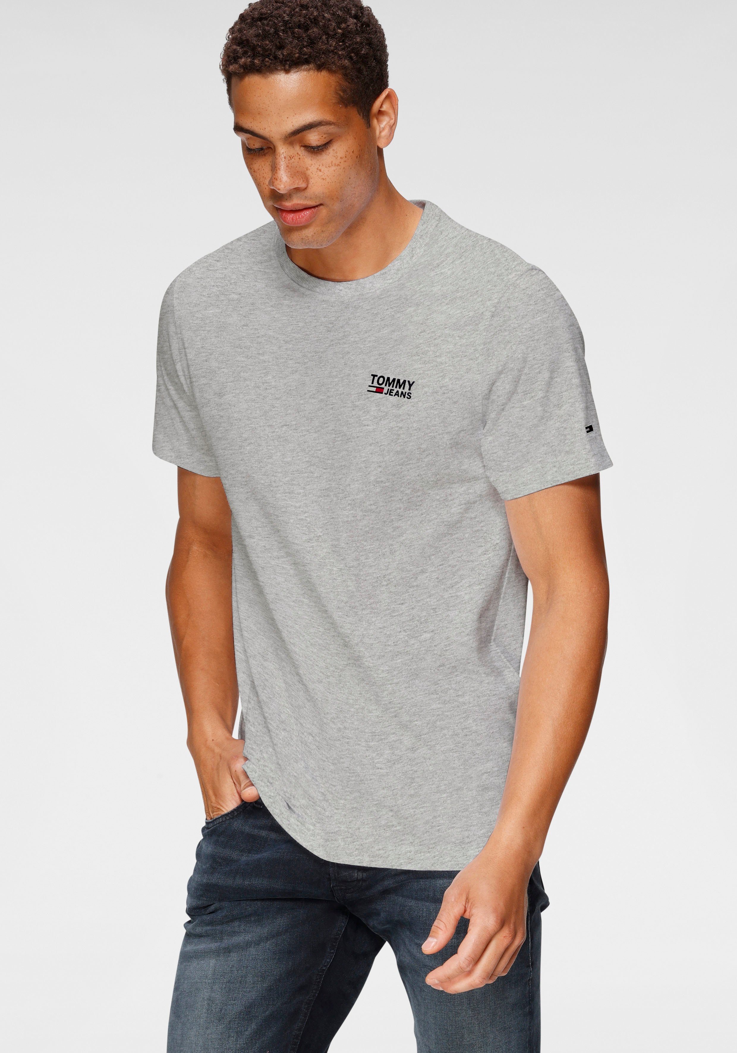 Tommy Jeans T-Shirt »TJM REGULAR CORP LOGO C NECK« | OTTO