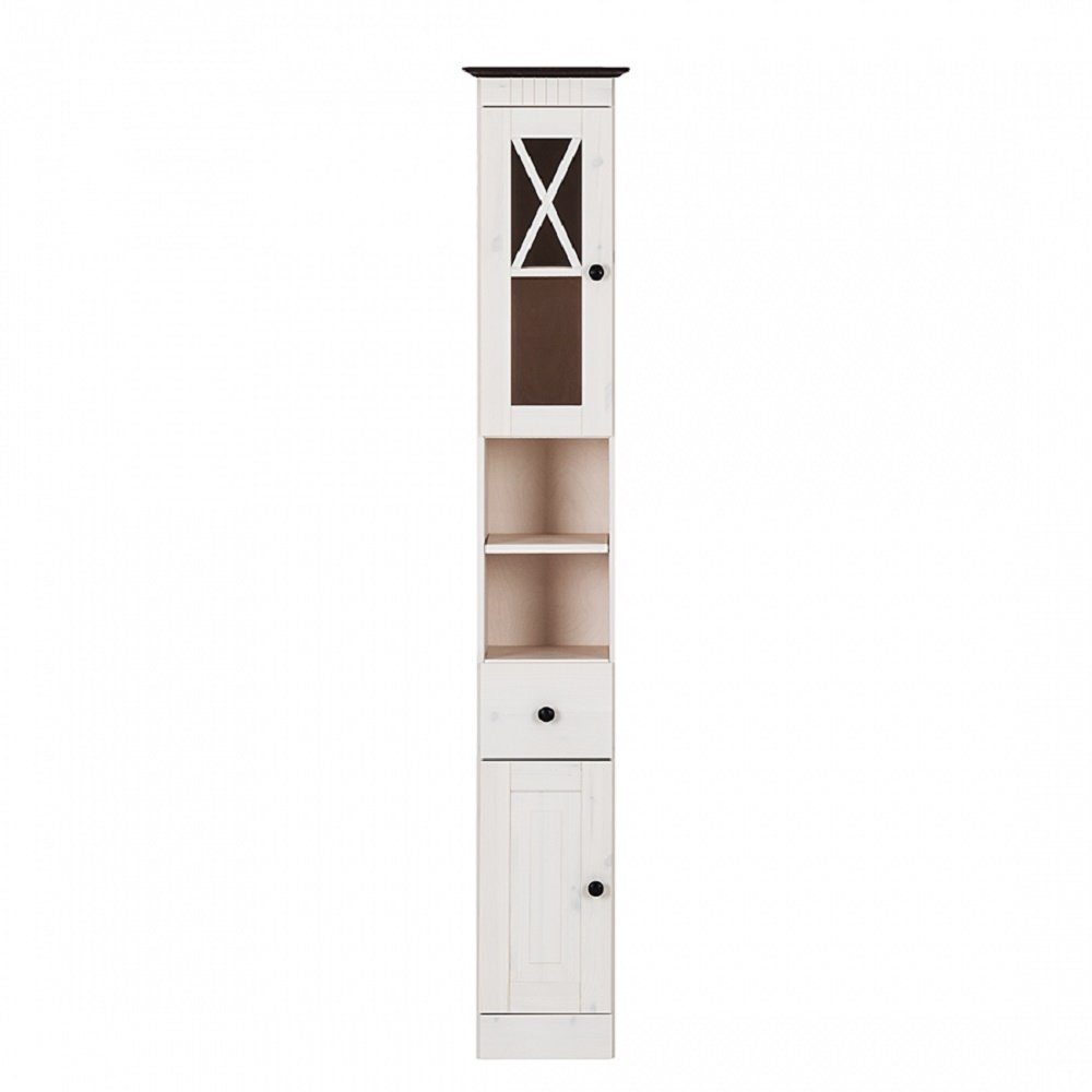 loft24 Hochschrank Rico 2 Türen+1 Schublade+2 günstig online kaufen