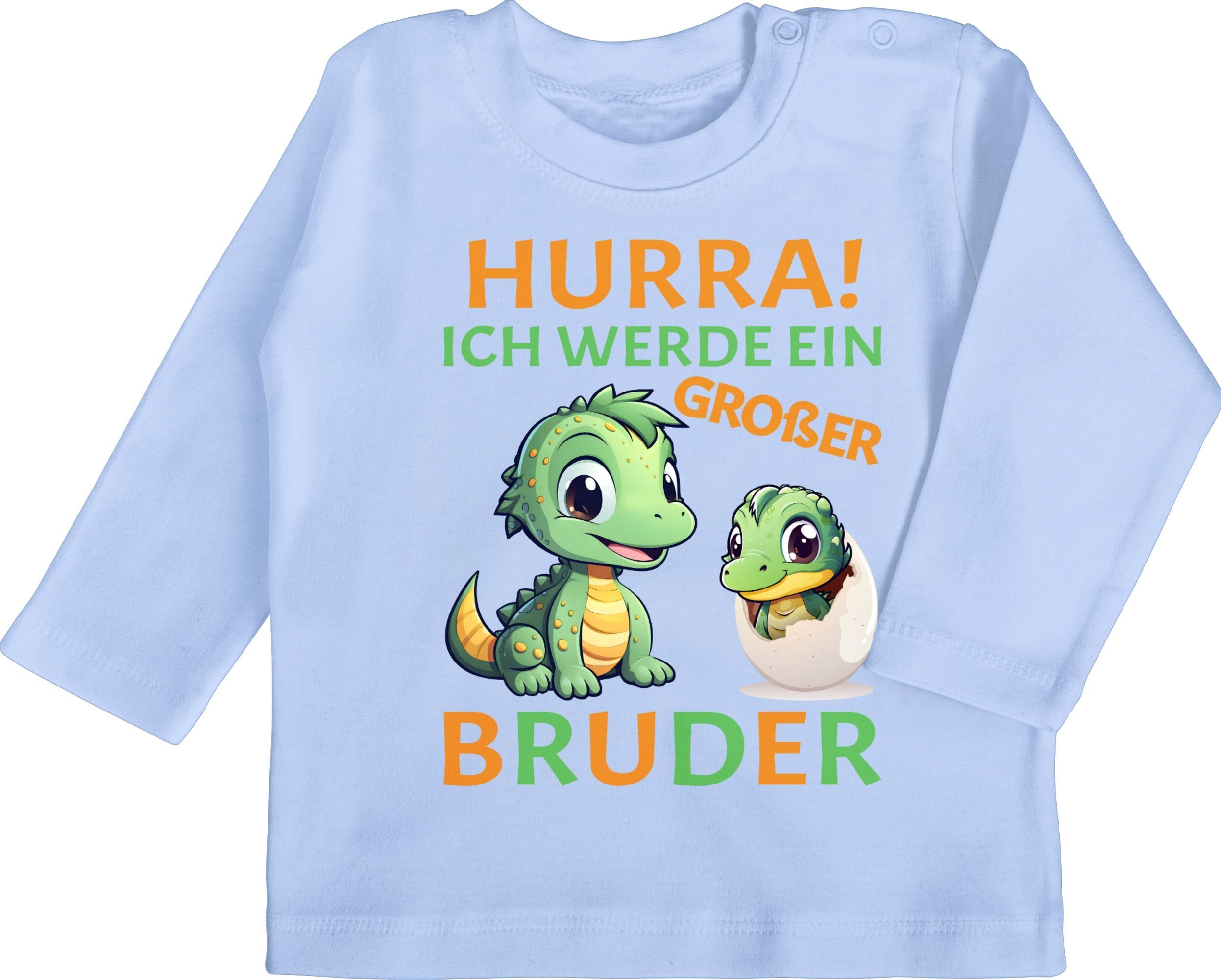 T-Shirt Hurra endlich großer Bruder - Ich werde großer Bruder - Ich bin großer