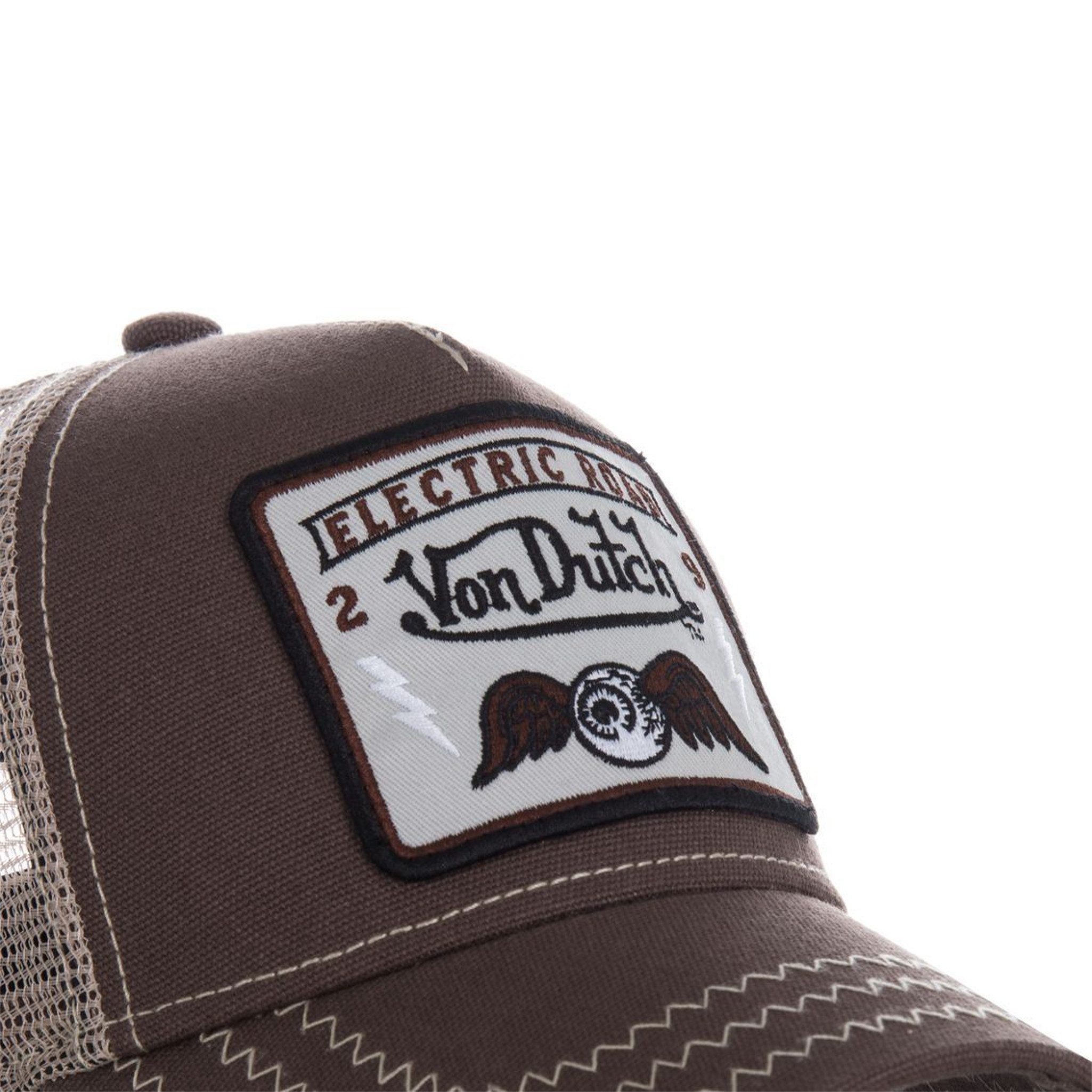 Von Dutch Trucker Cap Von Dutch Originals Trucker Mesh Cap - ELECTRIC ROAD (Basecap, Basecap, Meshcap, Trucker Kappe)