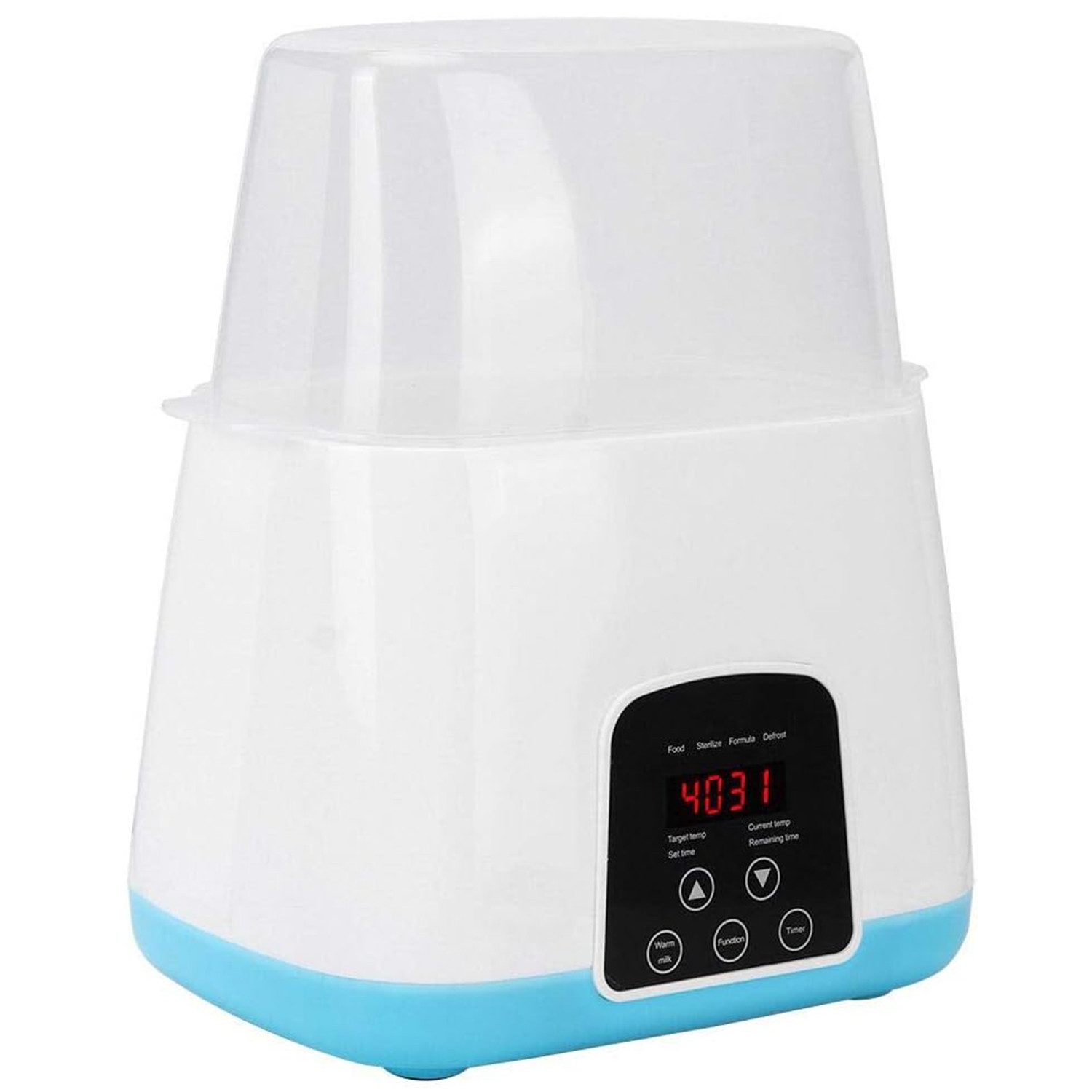 Babyflaschenwärmer Sterilisator für Babyflaschen Fast Babynahrungsheizung Blau