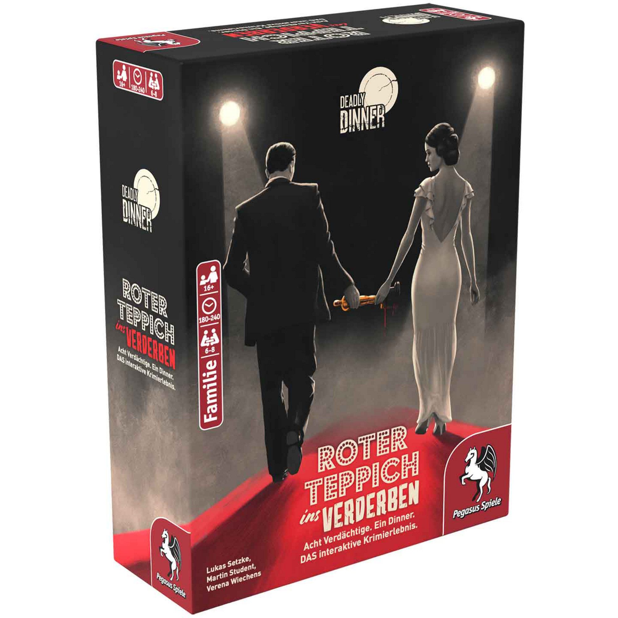 Pegasus Spiel Pegasus Deadly Dinner - Roter Teppich ins
