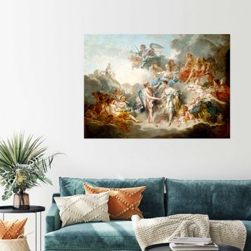 Posterlounge Wandfolie François Boucher, Amor und Psyche feiern Hochzeit, Malerei