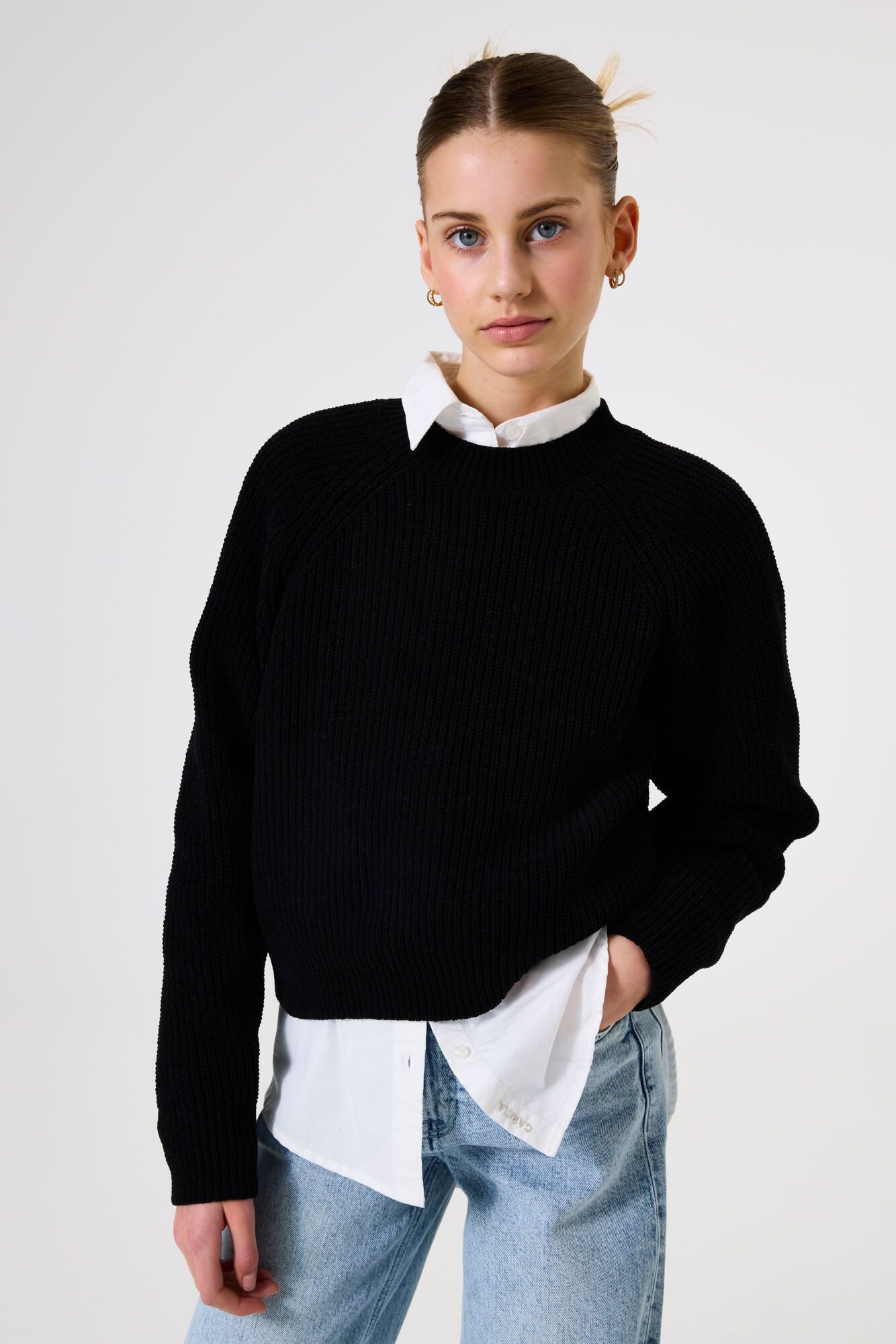 GARCIA JEANS Strickpullover