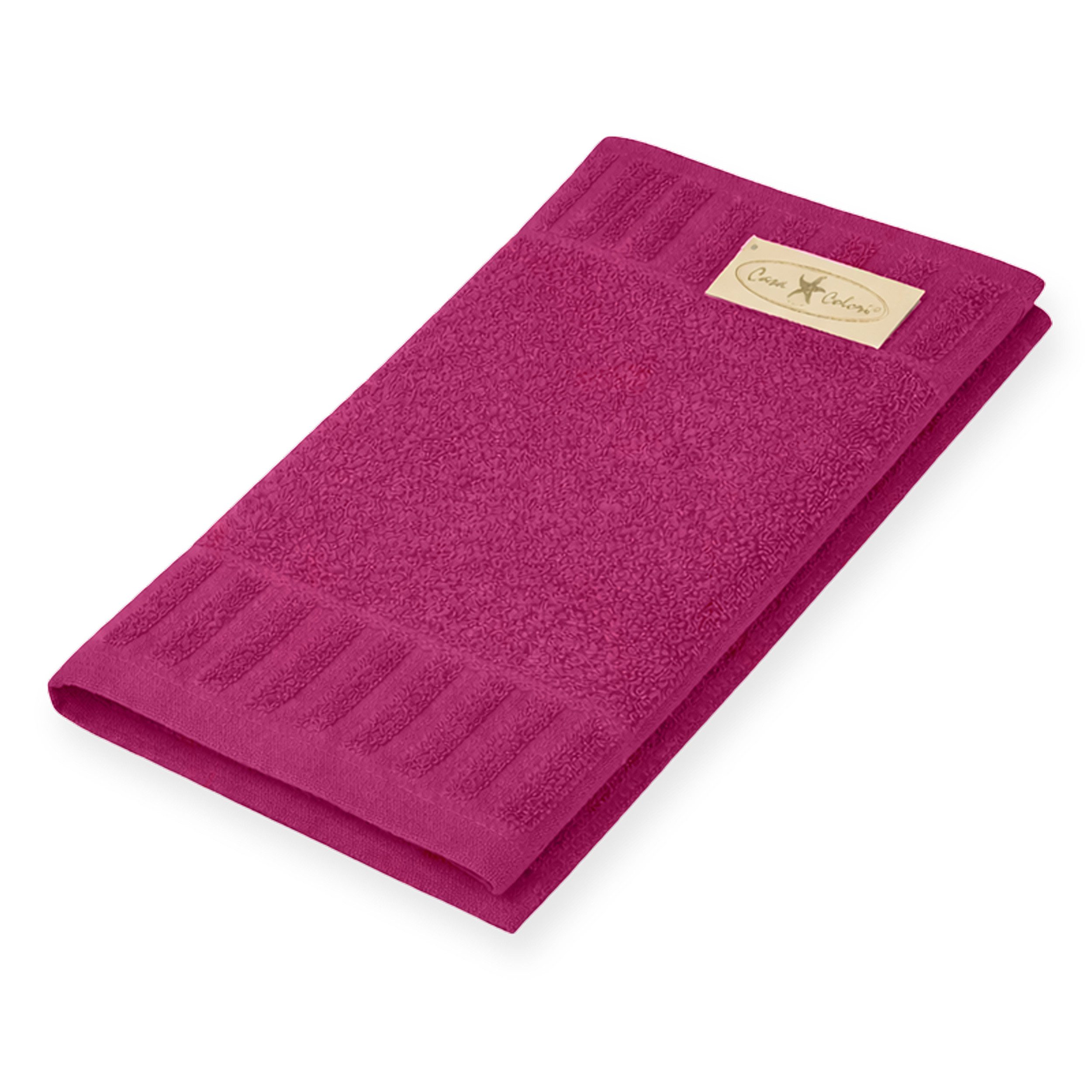 Casa Colori Seiftuch Uni, Frottier (1-St), Hohe Farbbrillanz, Einfache Pflege