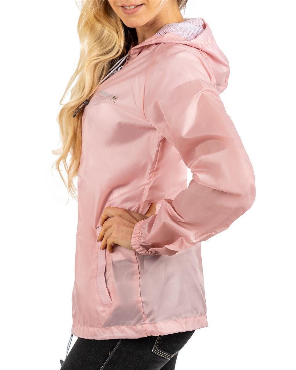 Geo Norway Windbreaker Damen Regular Fit Allwetterjacke baboat lady Perfekter Outdoor-Begleiter für aktive Frauen – Bild 3 von 5