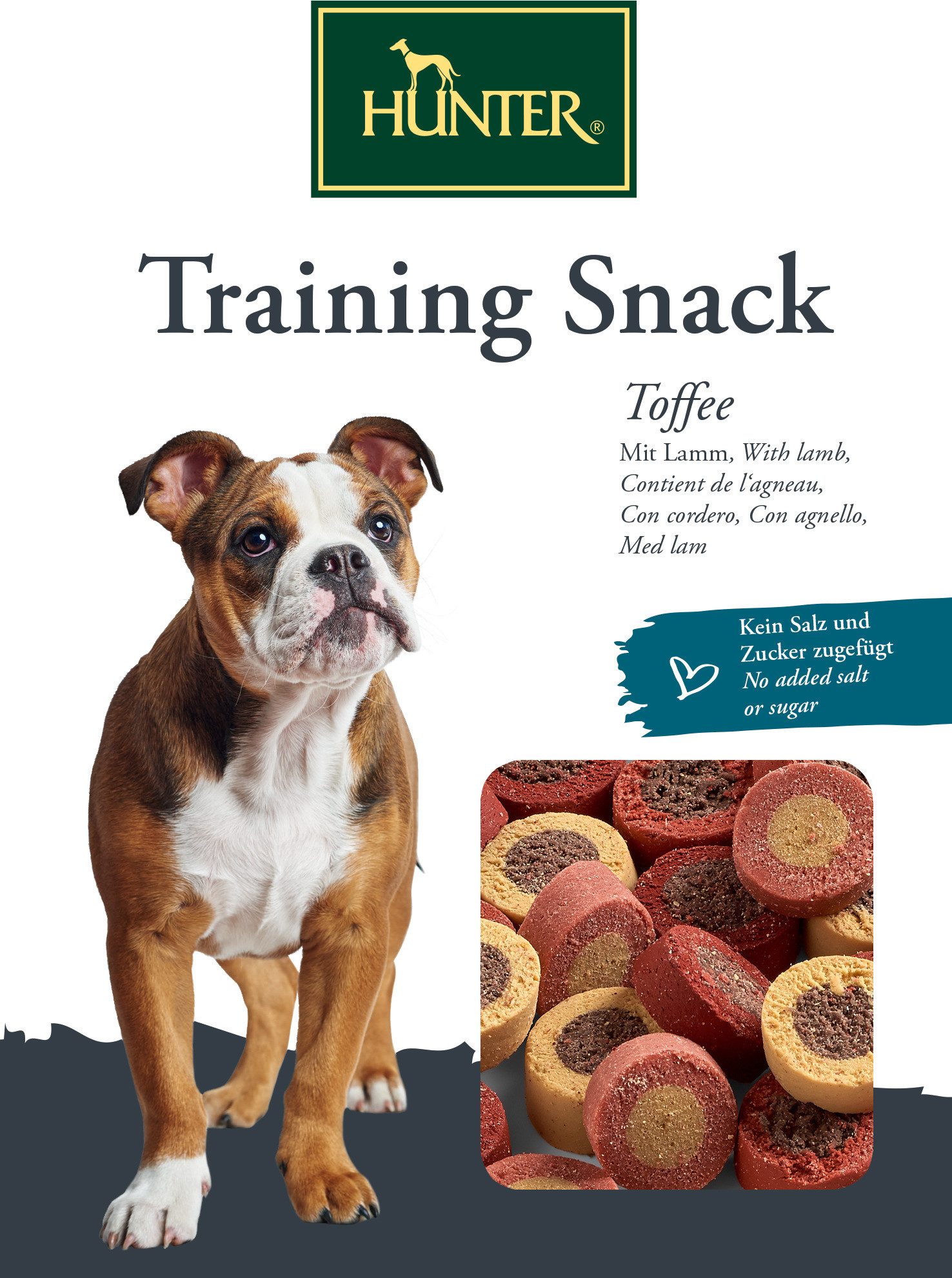 Hunter Tierbedarf Training Snack Toffee 200 g, für: Hund
