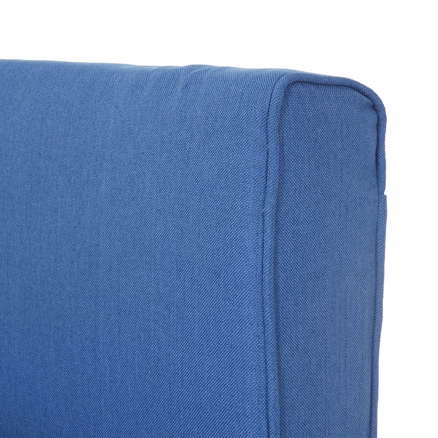 MCW blau MCW-D35, einklappbar, Rückenlehne Standfüße Schlaffunktion arretierbar, Sessel