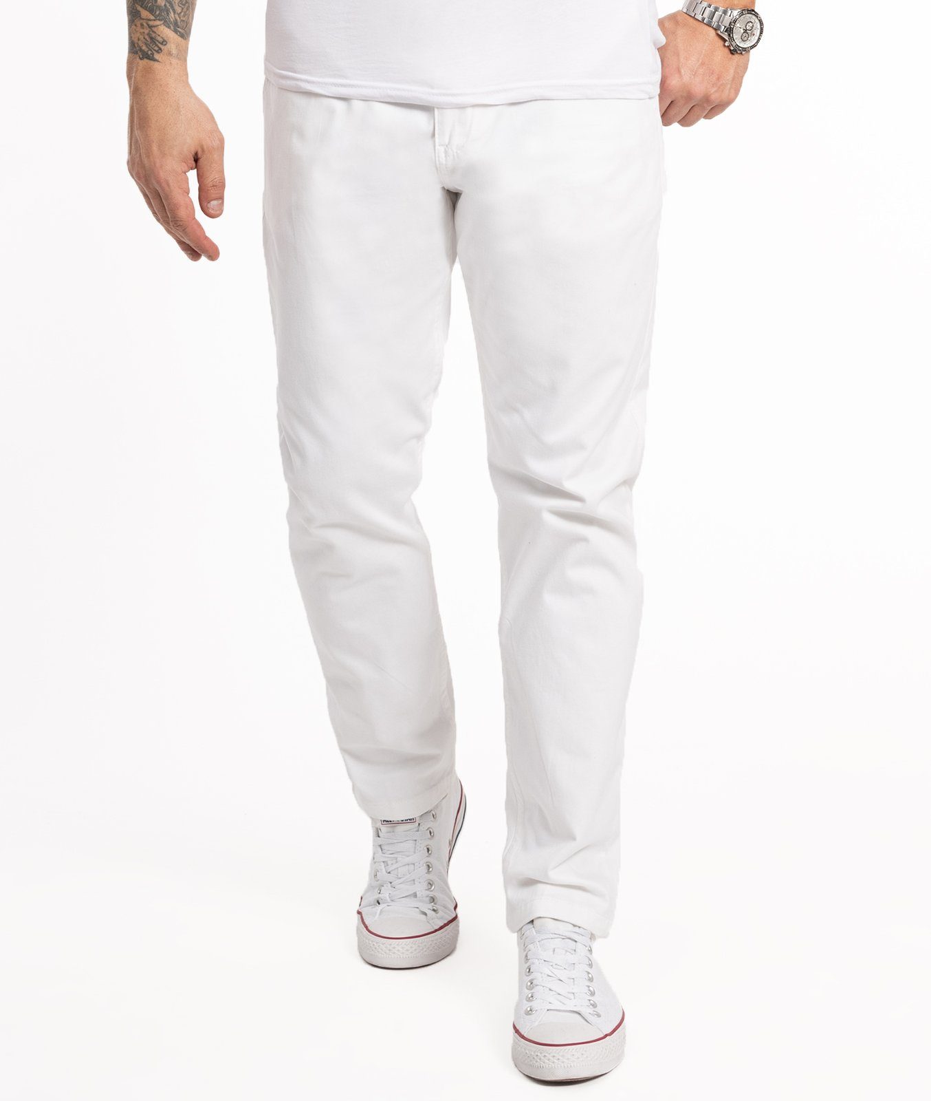 Indumentum Chinohose Herren Regular Fit Chinohose günstig online kaufen