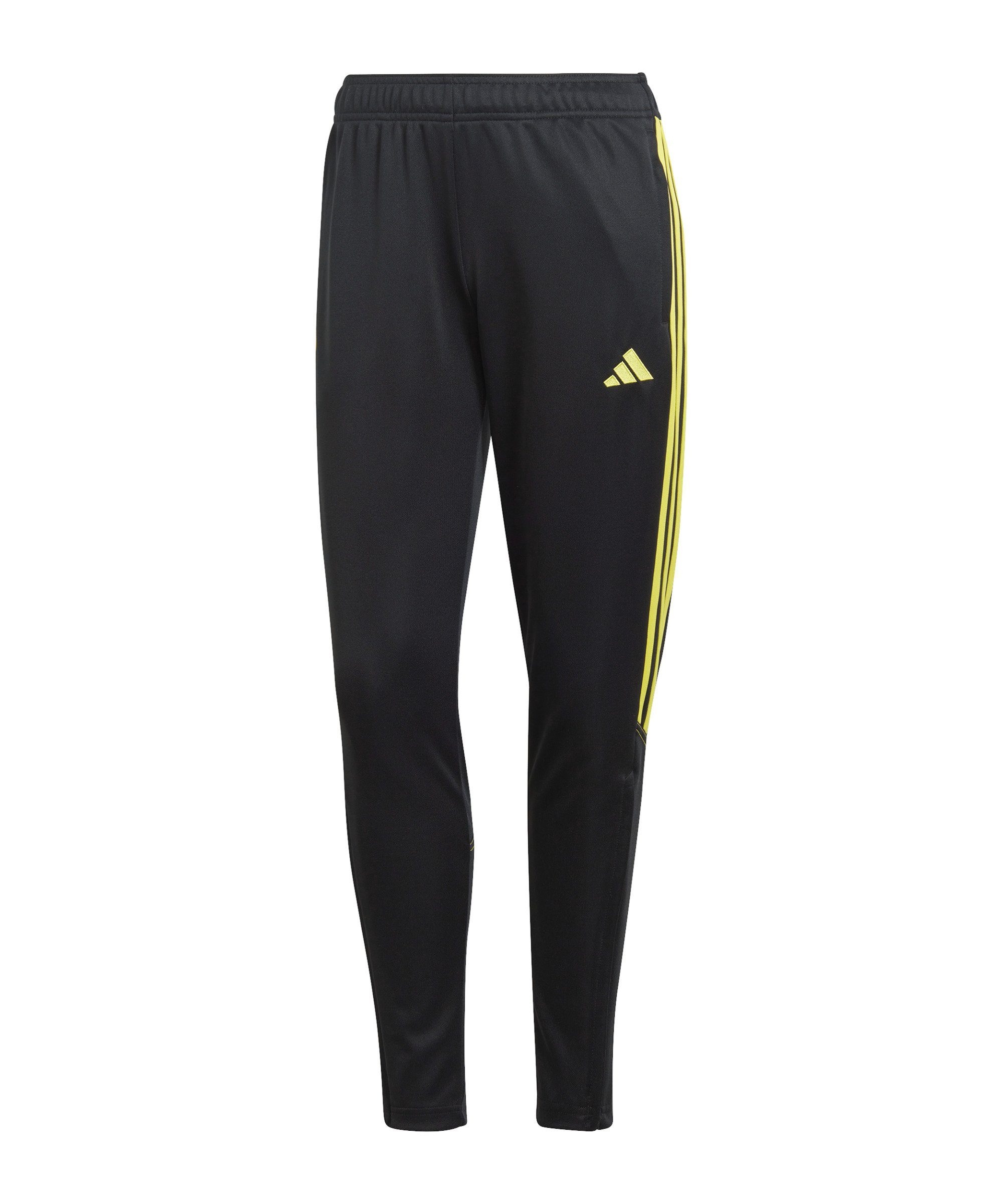 adidas Performance Sporthose Tiro 23 Club Trainingshose Damen schwarzgelb