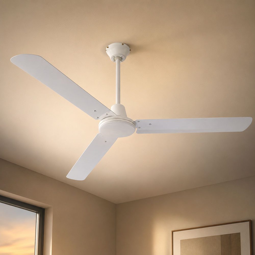 GLOBO LIGHTING Deckenventilator, Deckenventilator mit Wandschalter Ventilator Lüfter Windmaschine