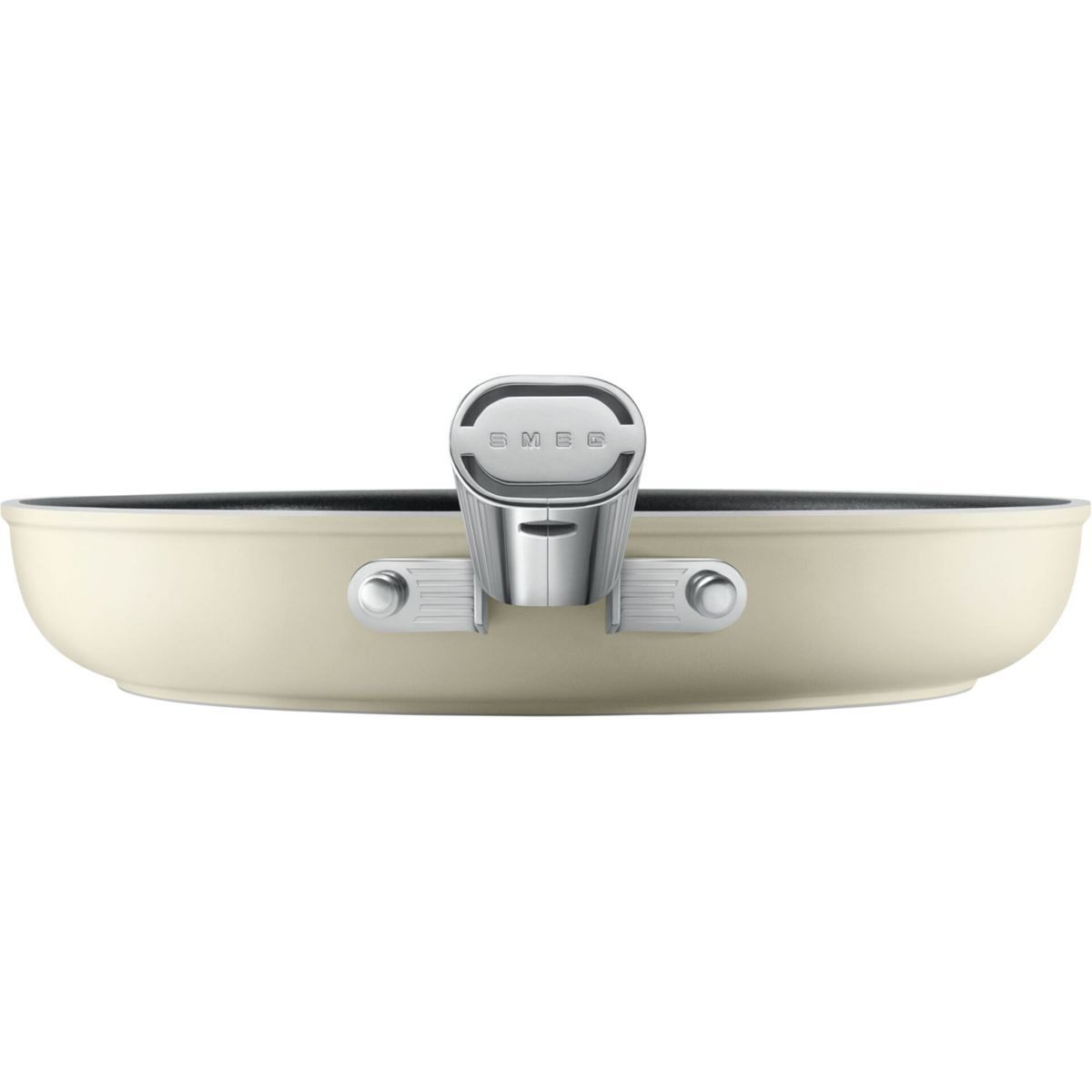 Smeg Kochtopf FPF2802CRM Bratpfanne Ø28 cm, Creme – Bild 4 von 5