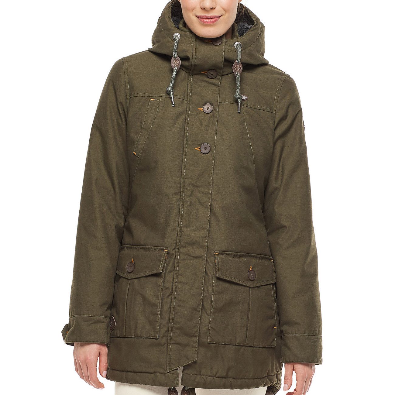 Winterjacke Ragwear Jane Jacket Damen Olive