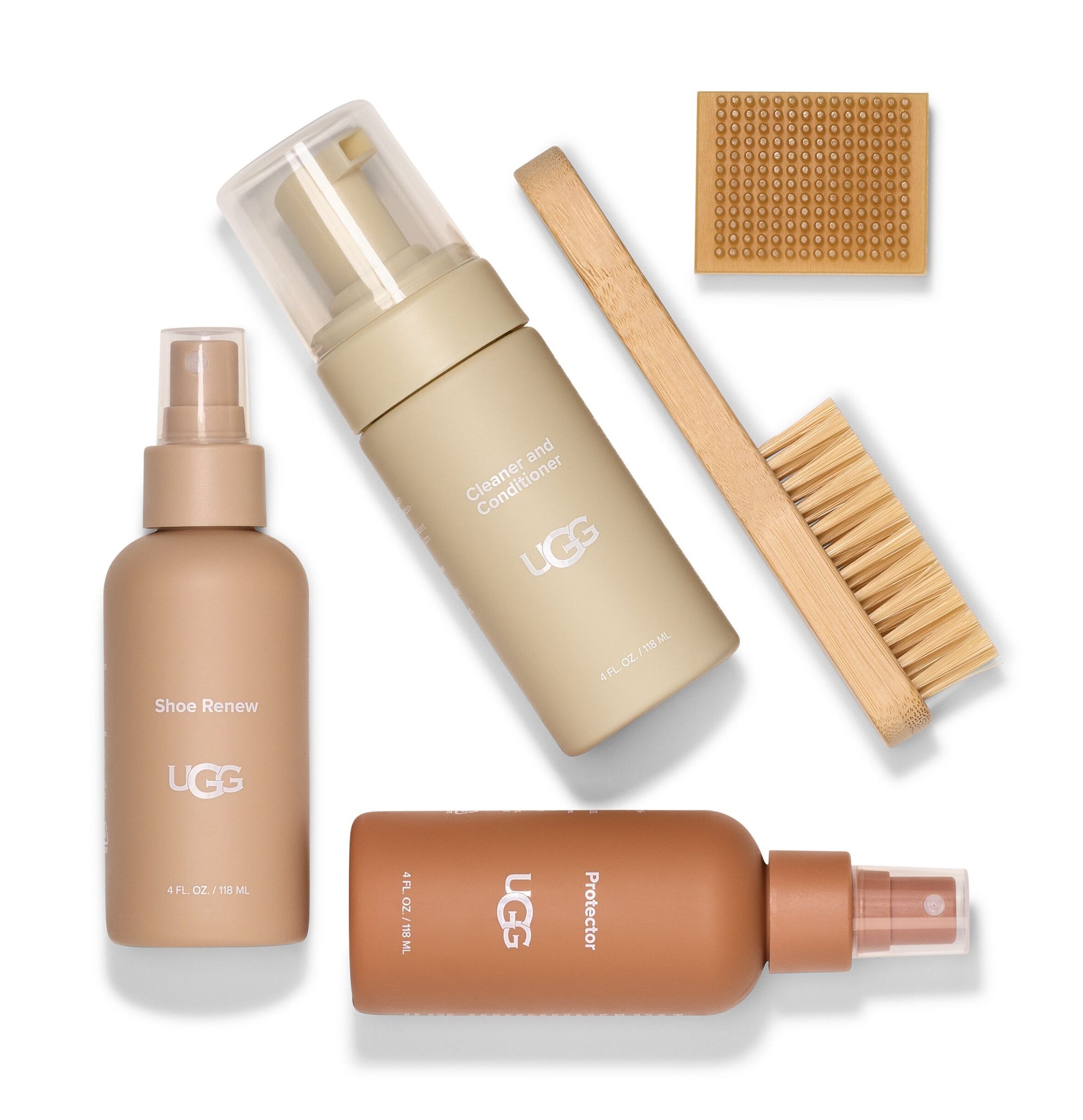 UGG Reinigungs-Set Care UGG Care Kit Cleaner, (5-St), Pflegemittel, Schuhpflege, Imprägnierer, 5 teiliges Pflegeset