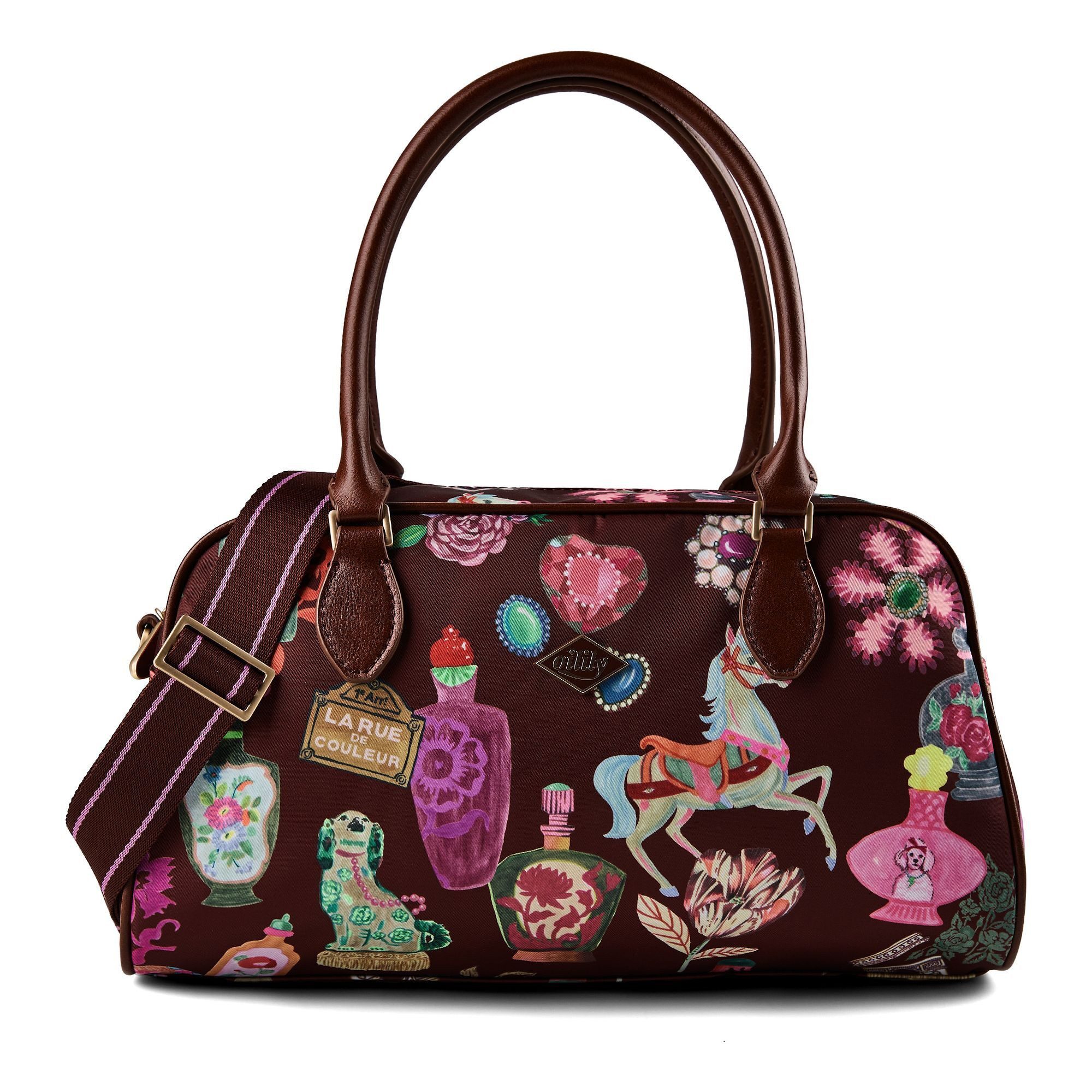 Oilily Schultertasche Deja Futur, Polyester