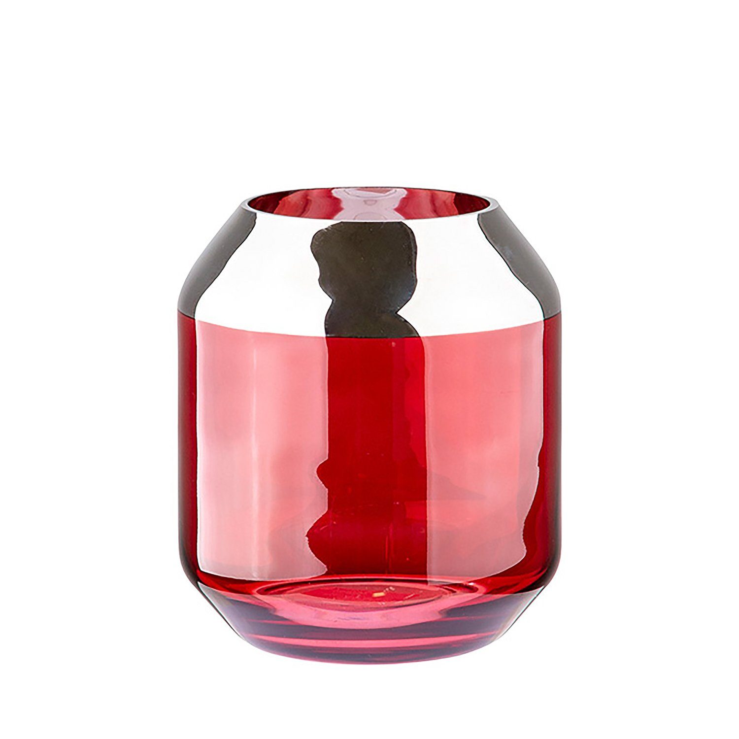 Fink Teelichthalter Öffnung: aus Durchmesser cm Glas, mundgeblasenem 9,5 SMILLA