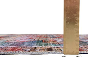 Teppich Adara GF 091, Gino Falcone, rechteckig, Höhe: 3 mm, Flachgewebe, Orient-Optik, Vintage Design, waschbar