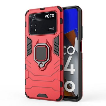 König Design Handyhülle Xiaomi Poco M4 Pro, Schutzhülle Case Cover Backcover Etuis Bumper