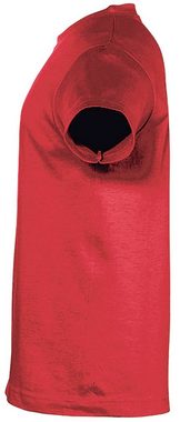 MyDesign24 Print-Shirt bedrucktes Mädchen T-Shirt zwei mystische Pferde Baumwollshirt mit Aufdruck, weiß, schwarz, rot, rosa, i136