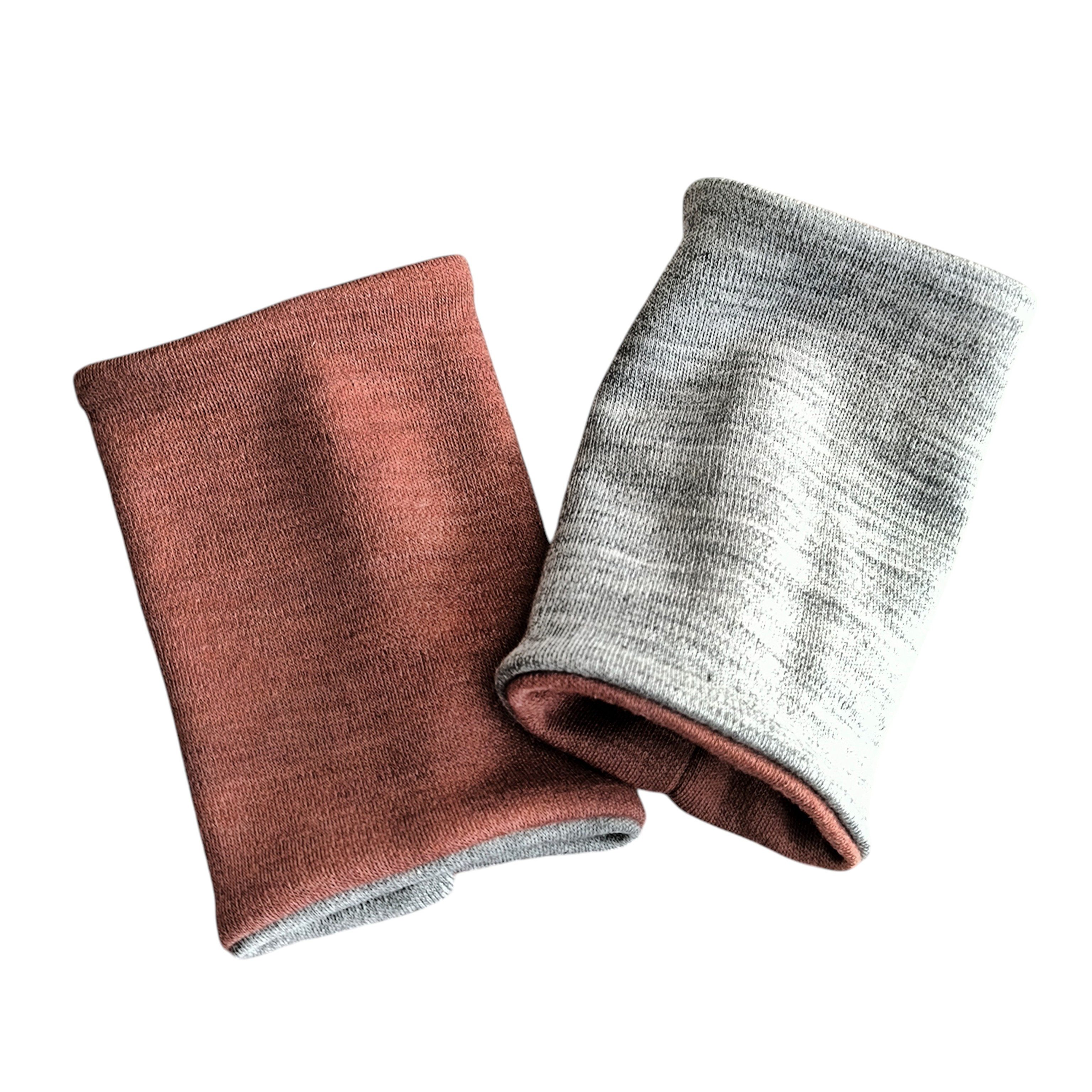 Britta Meier Armstulpen Zum Wenden: Merino-Wolle Pulswärmer Marke Britta Meier Passend für Handgelenkumfang: 18–26 cm