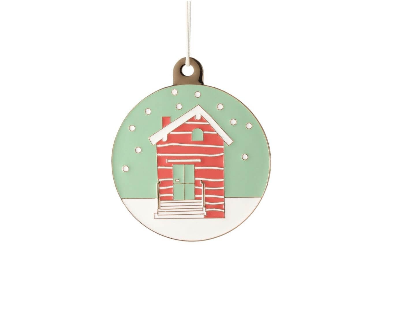 Räder Design Christbaumschmuck Winterornament - Schneehütte