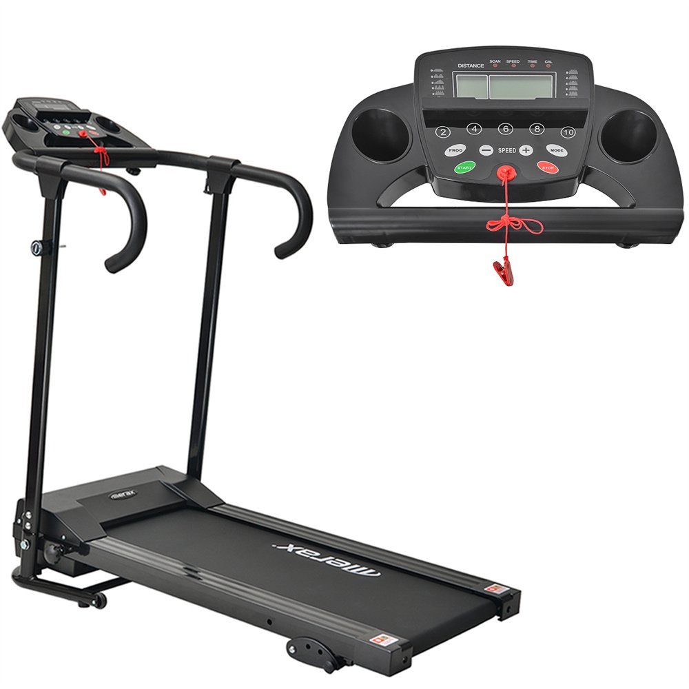 Laufband Klappbar Mechanisches Heimtrainer Fitnessgerät Jogging mit LCD Display 