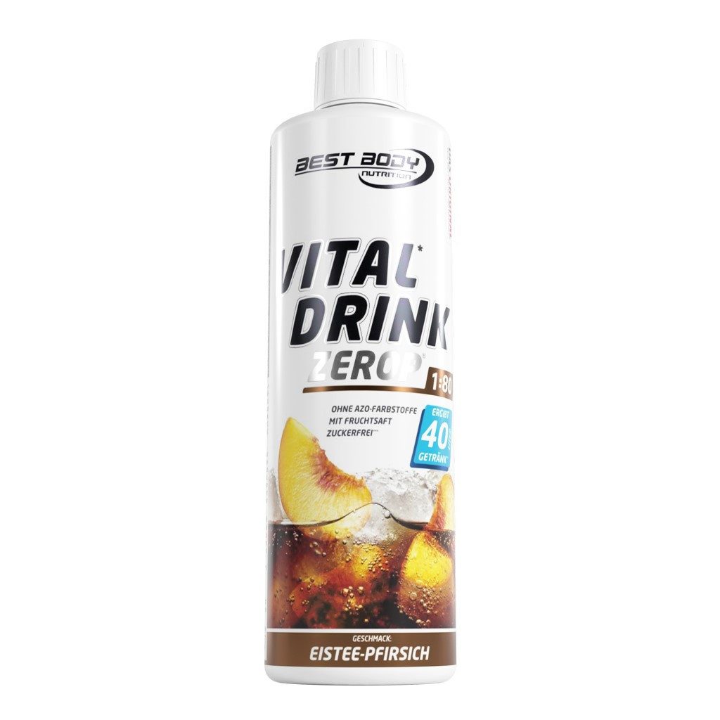 Best Body Nutrition Vital Drink Zerop - 500 ml Flasche Sirup