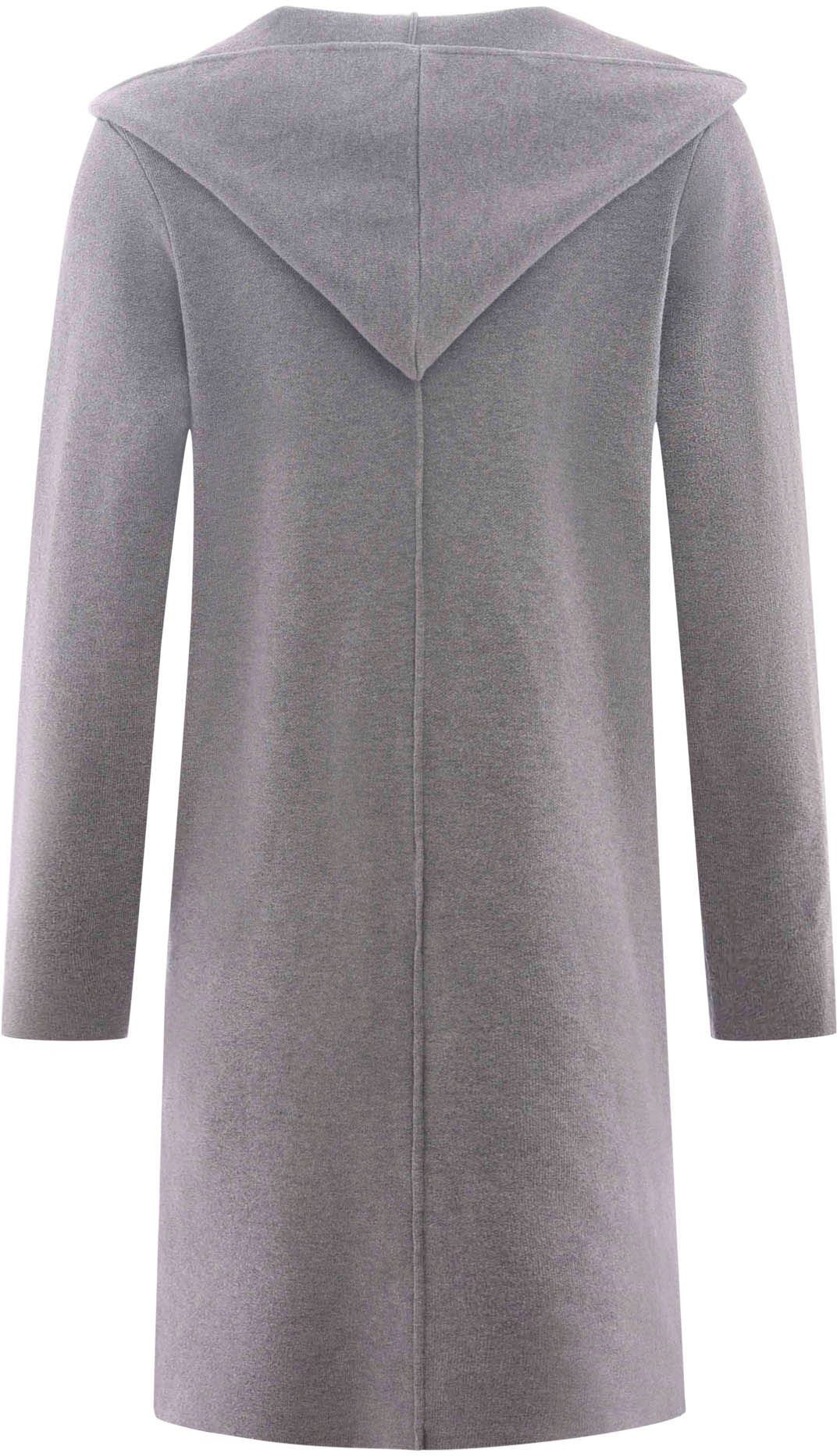 Zwillingsherz Cardigan Kapuze, Taschen, Langarm, ohne Verschluss