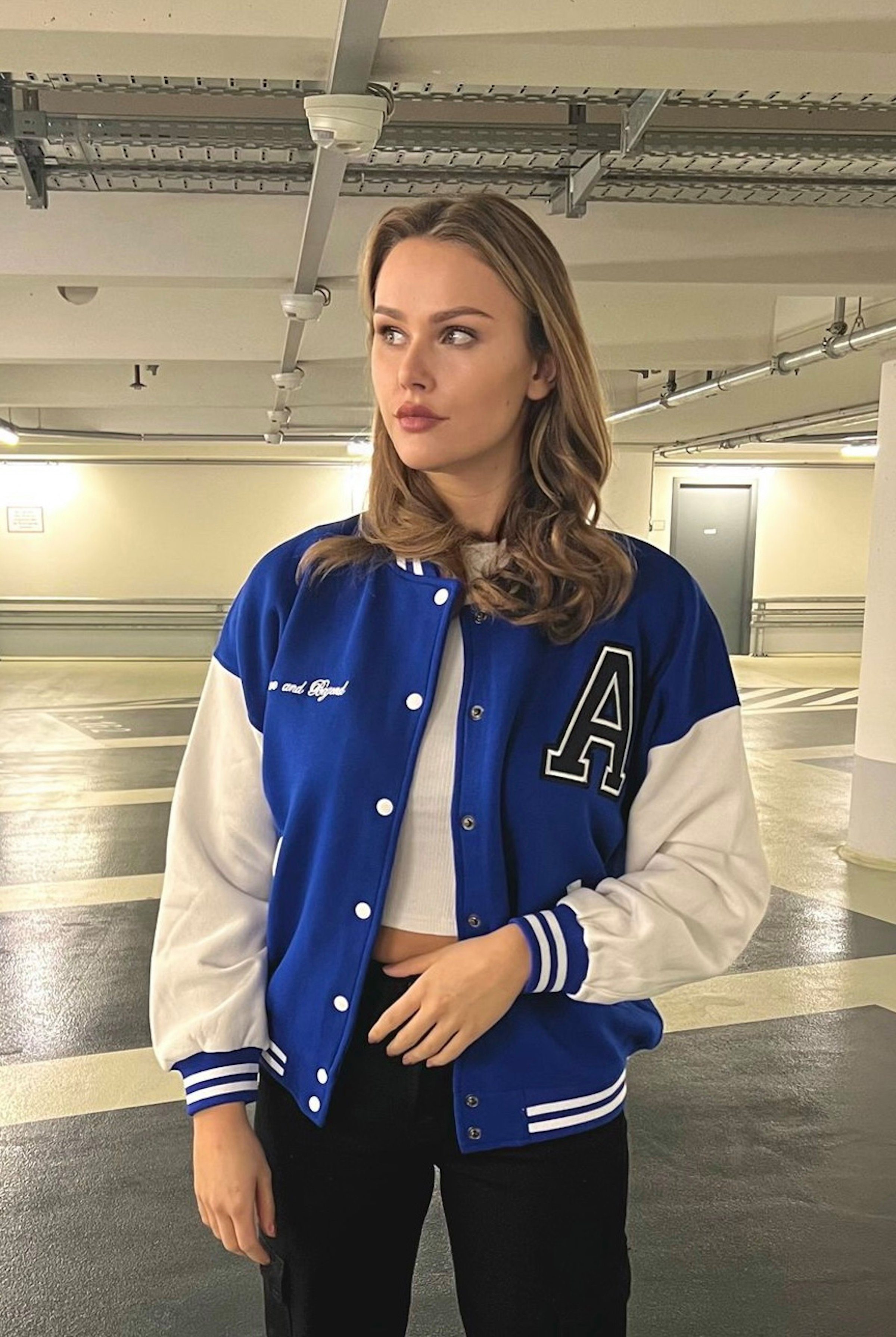 Worldclassca Collegejacke Worldclassca Collegejacke Aufnähern Sweatjacke günstig online kaufen